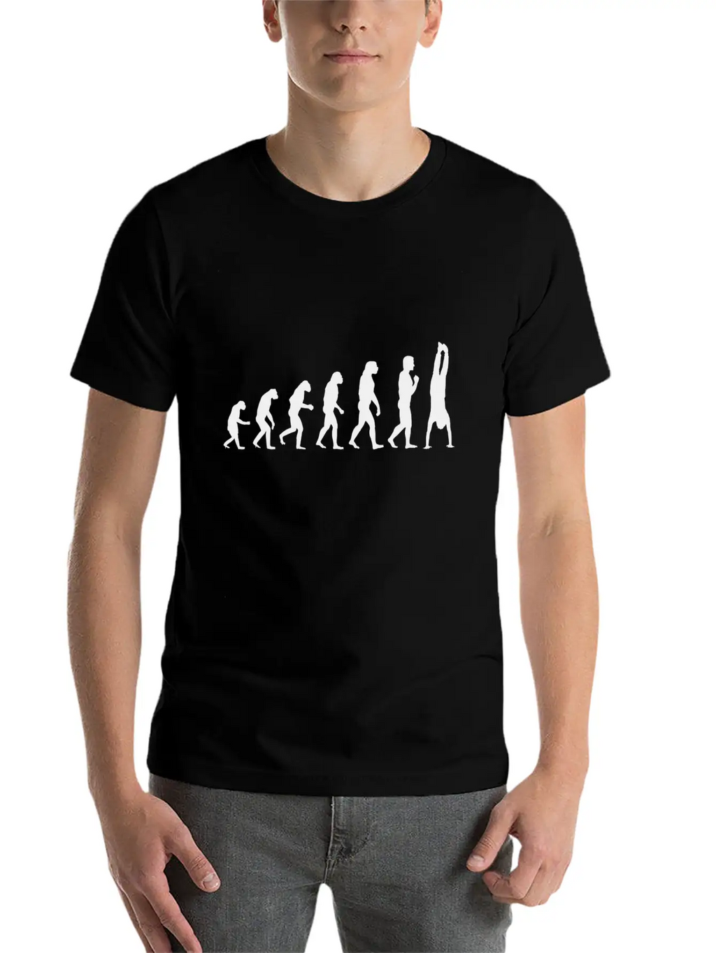 Handstand Evolution Calisthenics Street Workout Unisex Casual T-Shirt – Clean Design For Daily Comfort