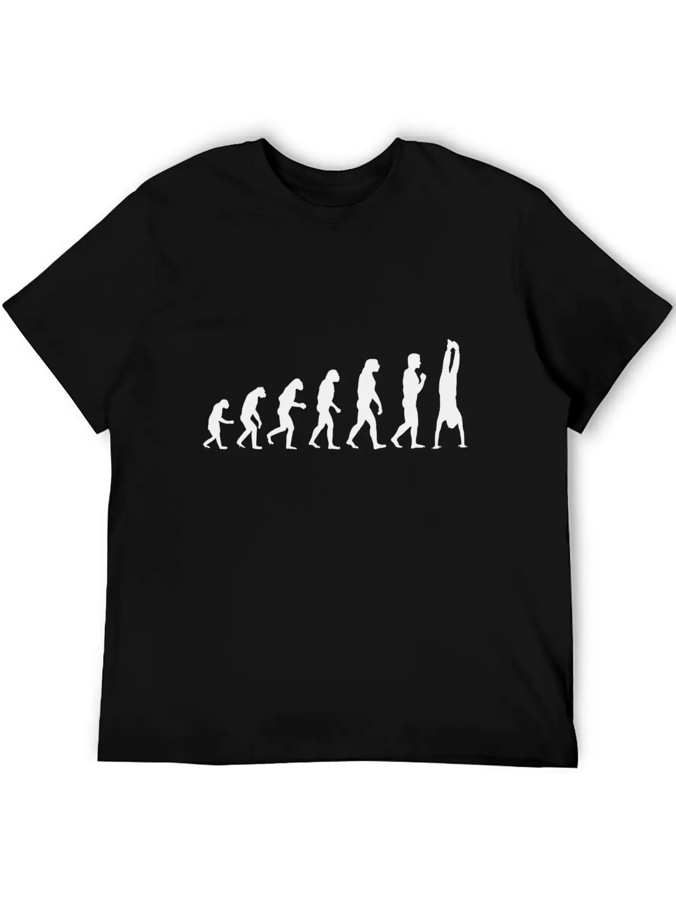 Handstand Evolution Calisthenics Street Workout Unisex Casual T-Shirt – Clean Design For Daily Comfort