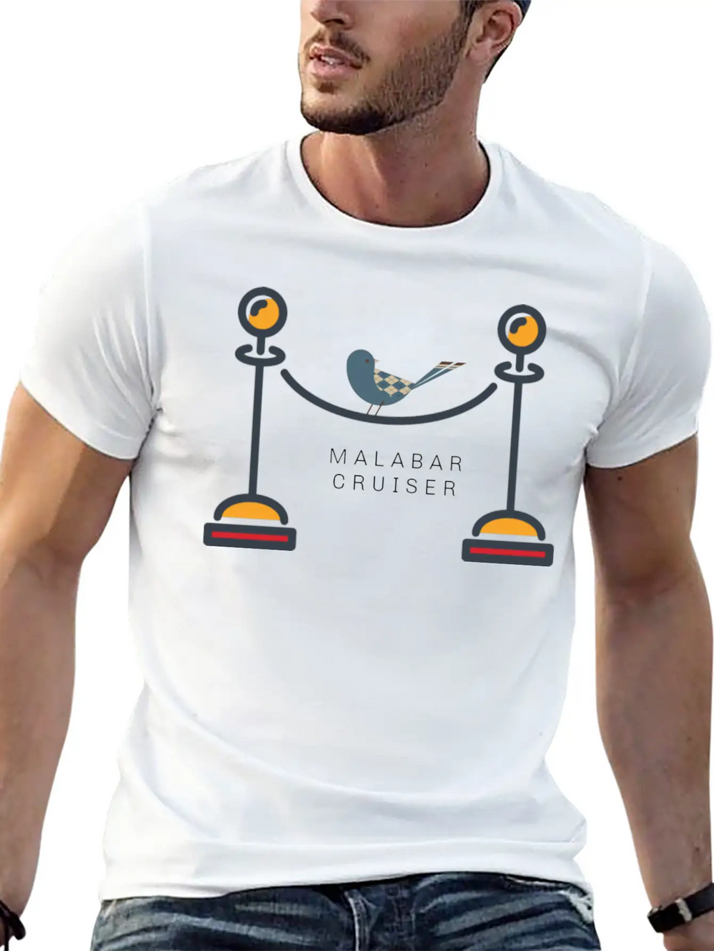 Hanging Bridge Unisex Casual T-Shirt – Clean Design For Daily Comfort