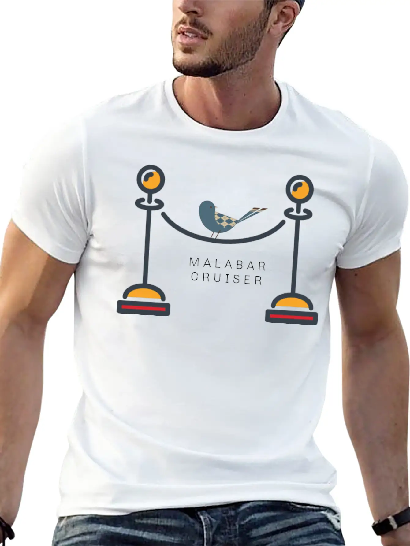 Hanging Bridge Unisex Casual T-Shirt – Clean Design For Daily Comfort