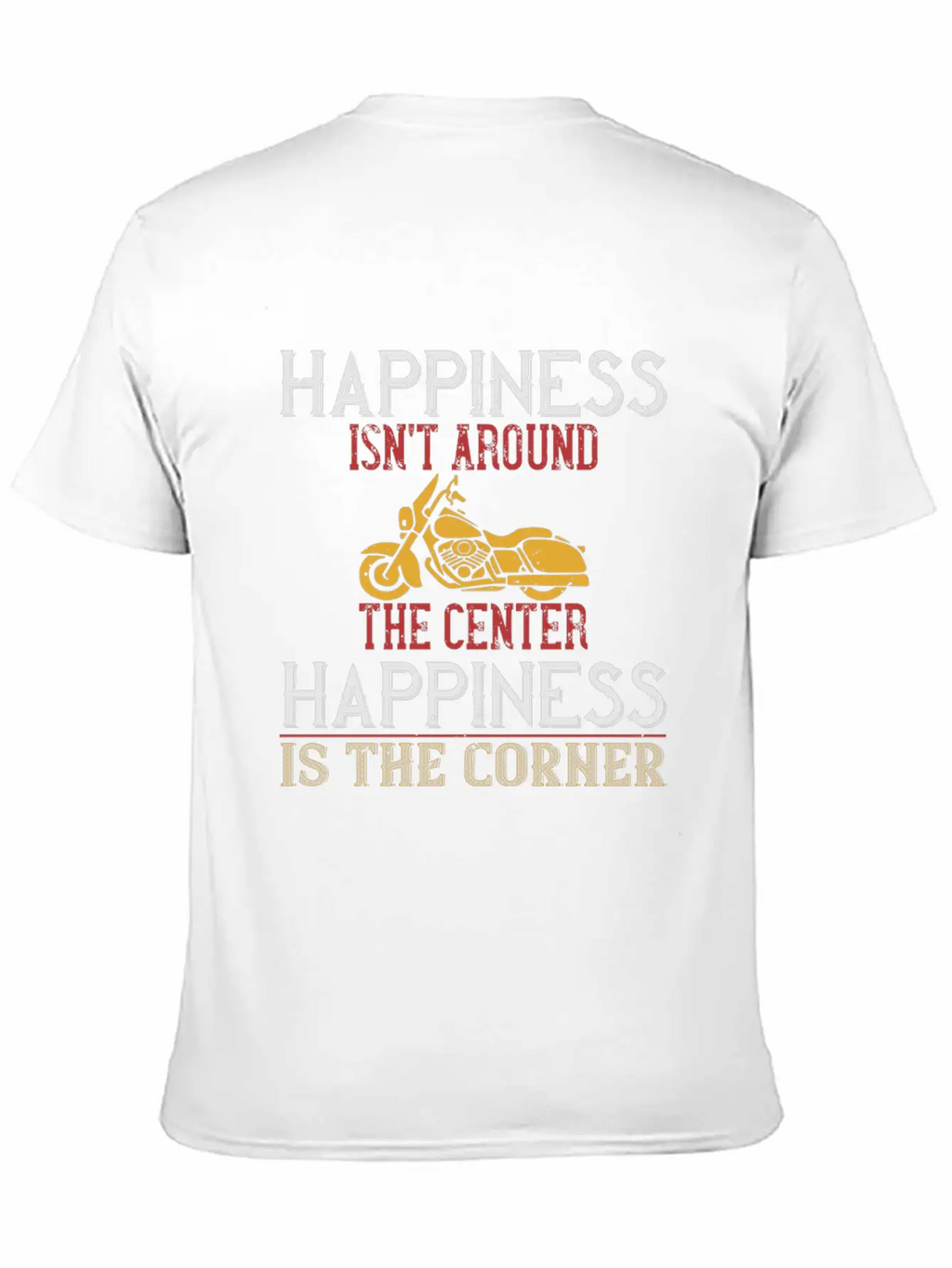 Happiness Essential Cotton Tee For Daily Outfits – Unisex Style