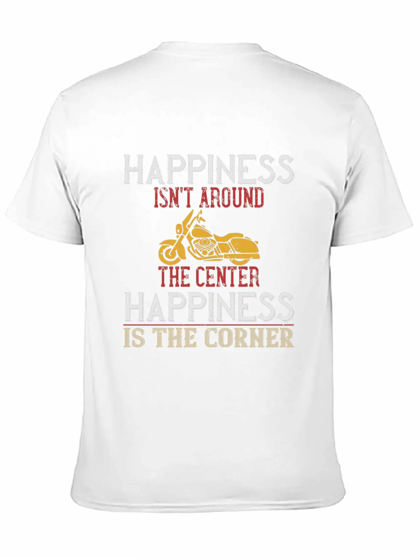 Happiness Essential Cotton Tee For Daily Outfits – Unisex Style