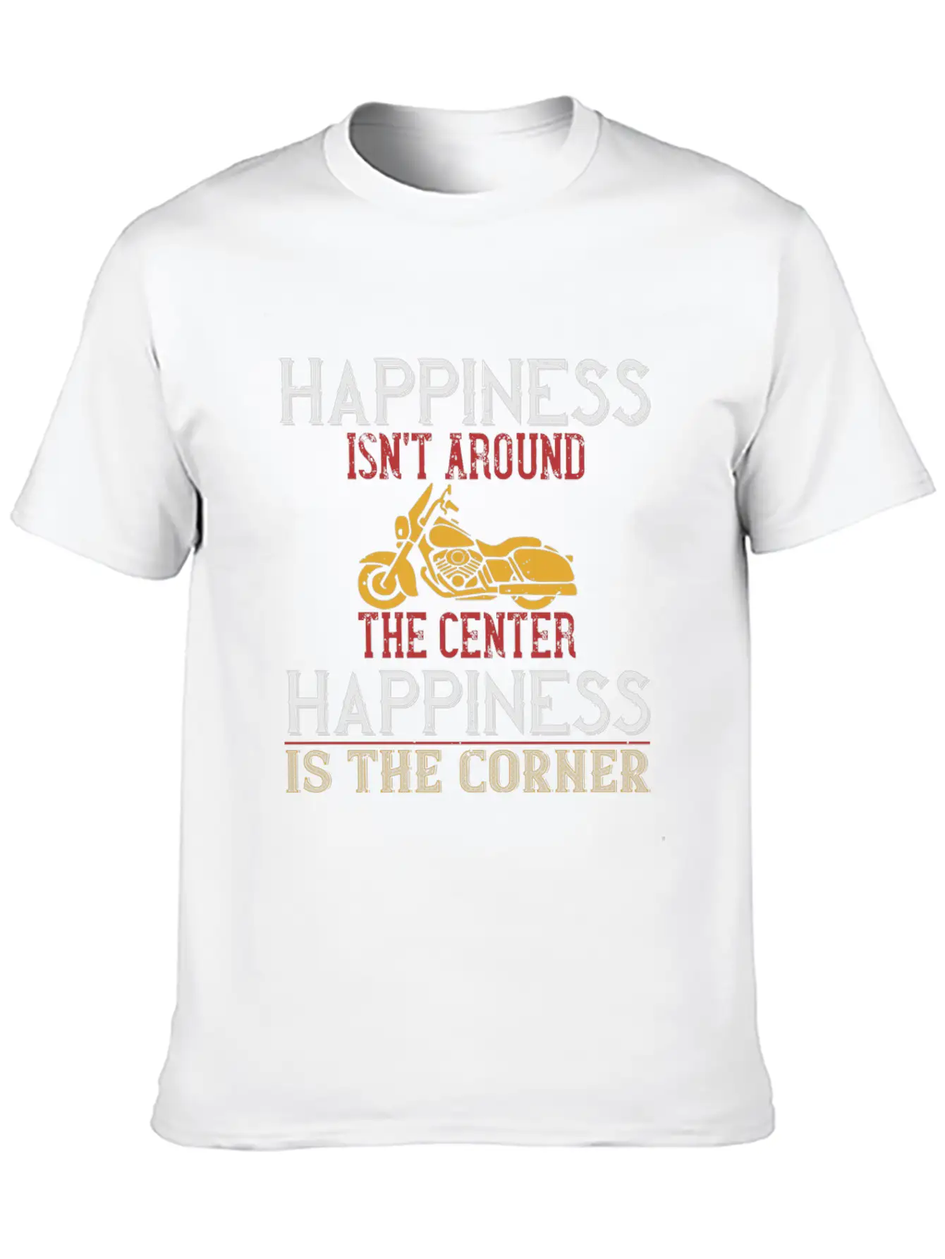 Happiness Essential Cotton Tee For Daily Outfits – Unisex Style