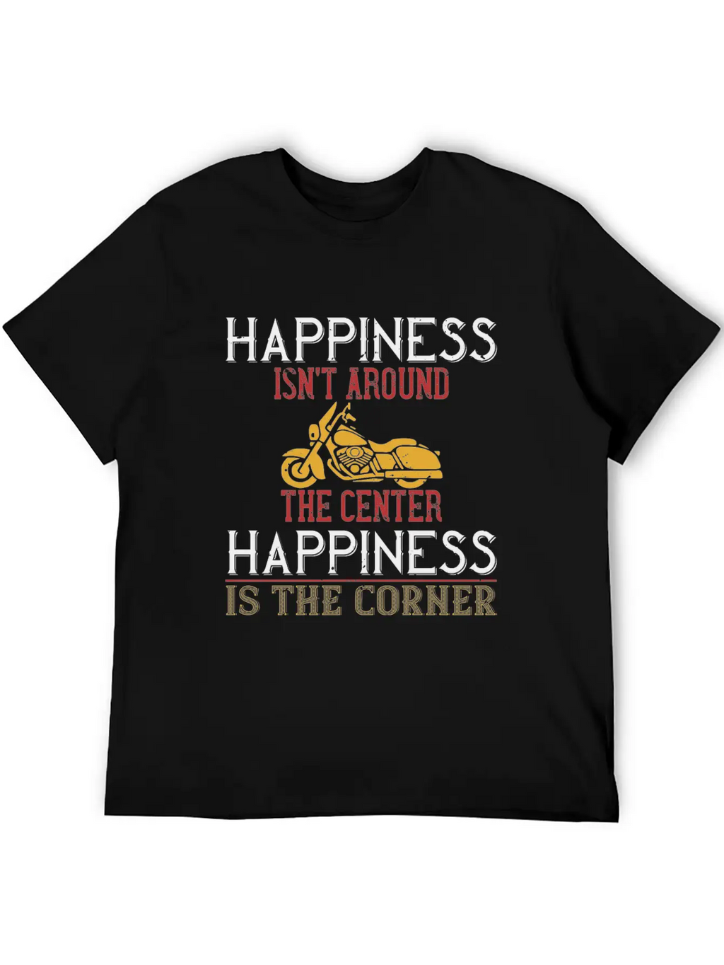 Happiness Essential Cotton Tee For Daily Outfits – Unisex Style