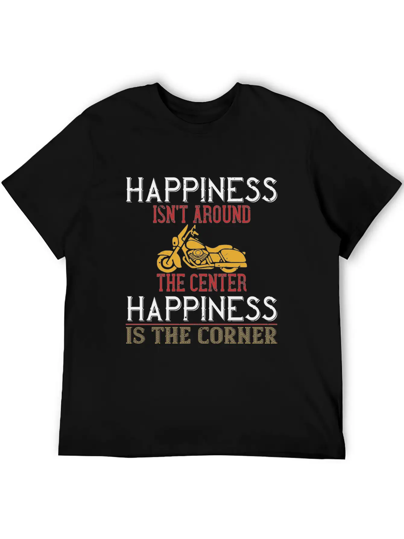 Happiness Essential Cotton Tee For Daily Outfits – Unisex Style