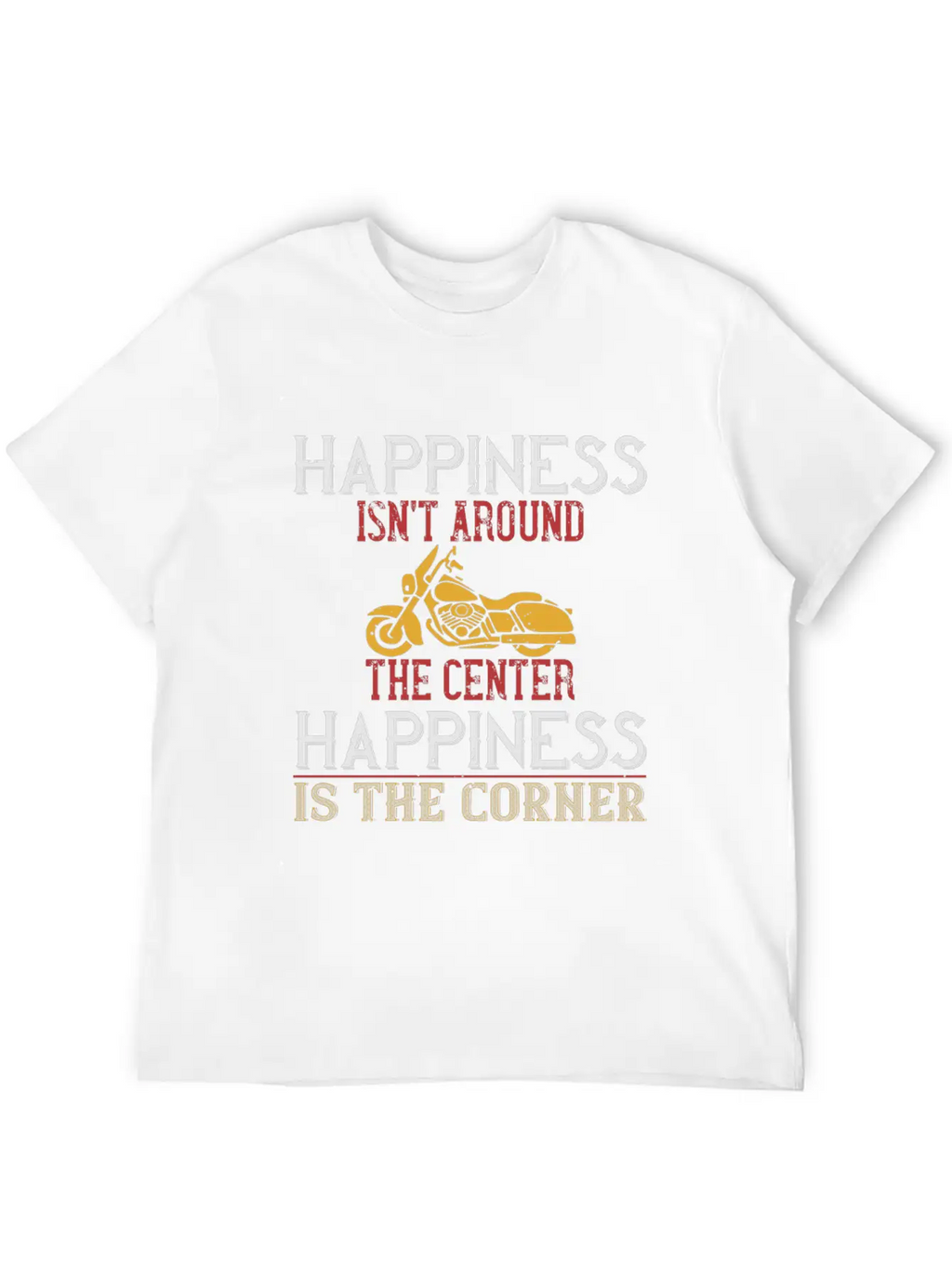 Happiness Essential Cotton Tee For Daily Outfits – Unisex Style