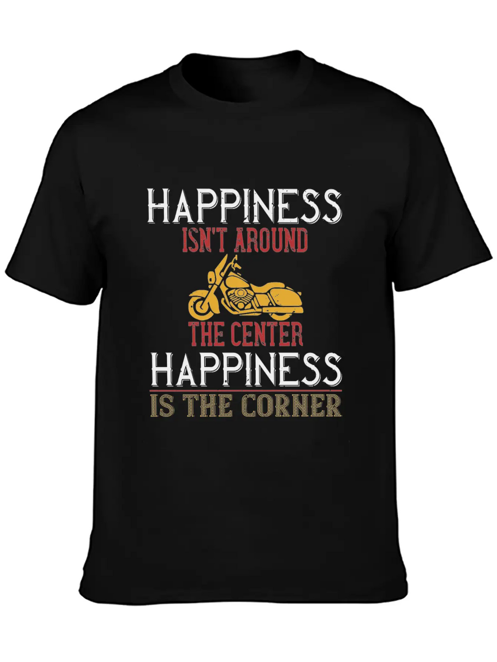 Happiness Essential Cotton Tee For Daily Outfits – Unisex Style