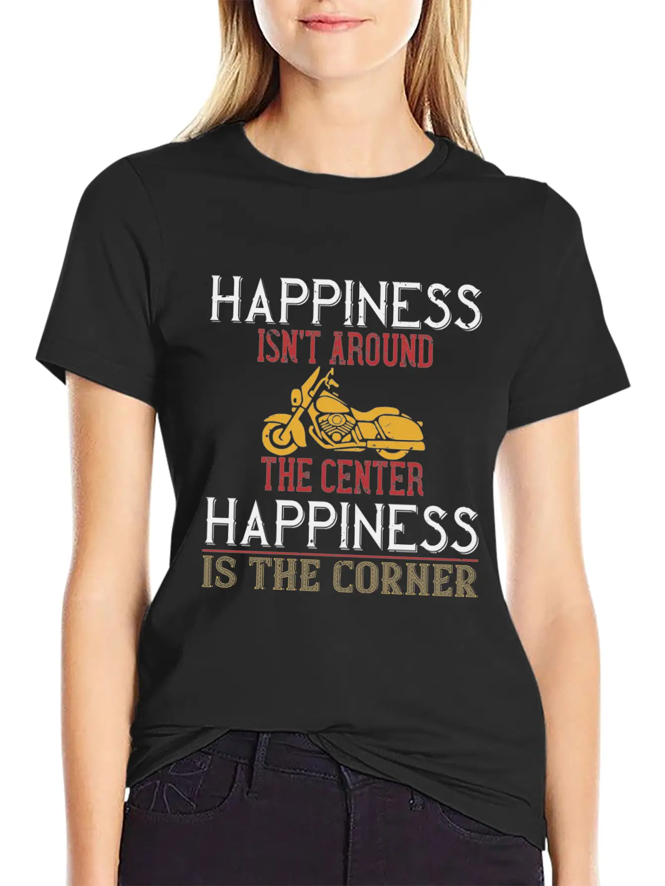Happiness Essential Cotton Tee For Daily Outfits – Unisex Style