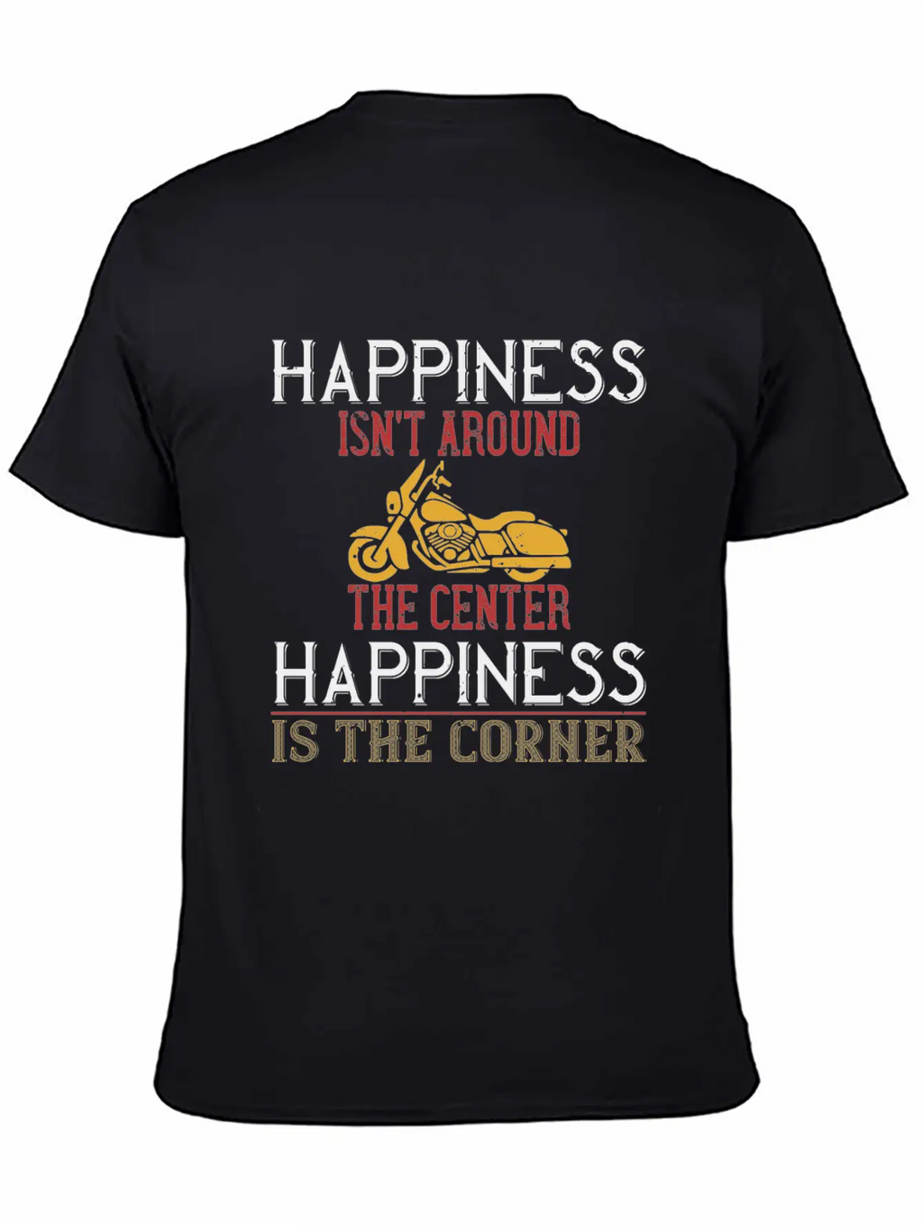 Happiness Essential Cotton Tee For Daily Outfits – Unisex Style