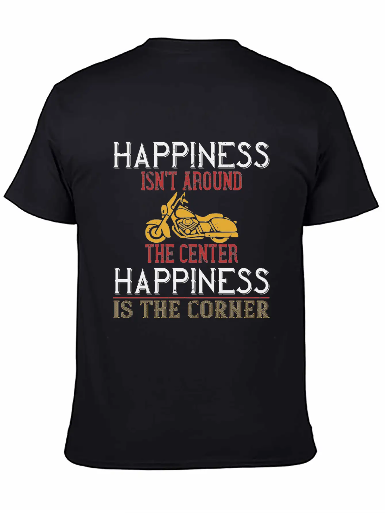 Happiness Essential Cotton Tee For Daily Outfits – Unisex Style