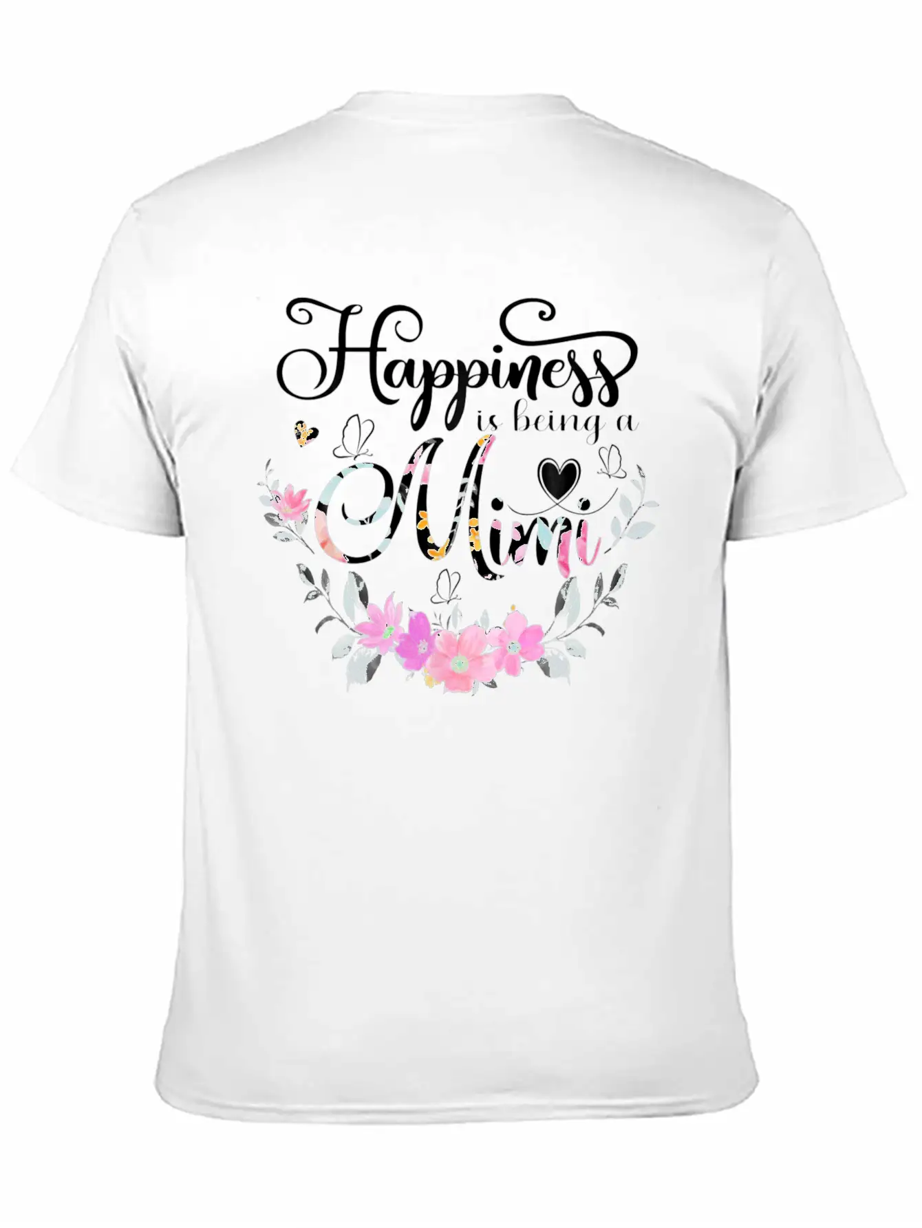 Happiness Is Being A Mimi Unisex Casual T-Shirt – Clean Design For Daily Comfort
