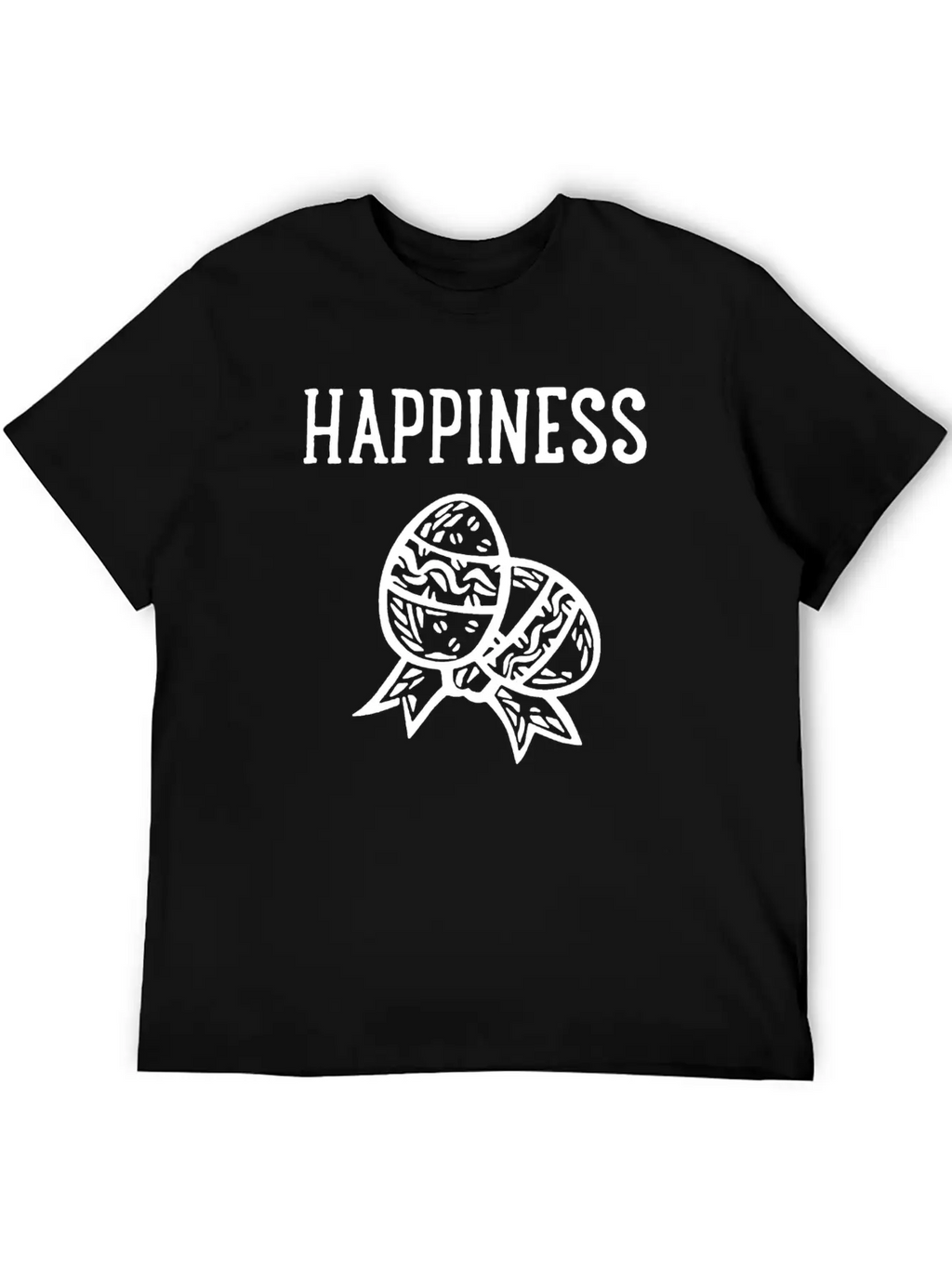 Happiness With Egg Unisex Casual T-Shirt – Clean Design For Daily Comfort