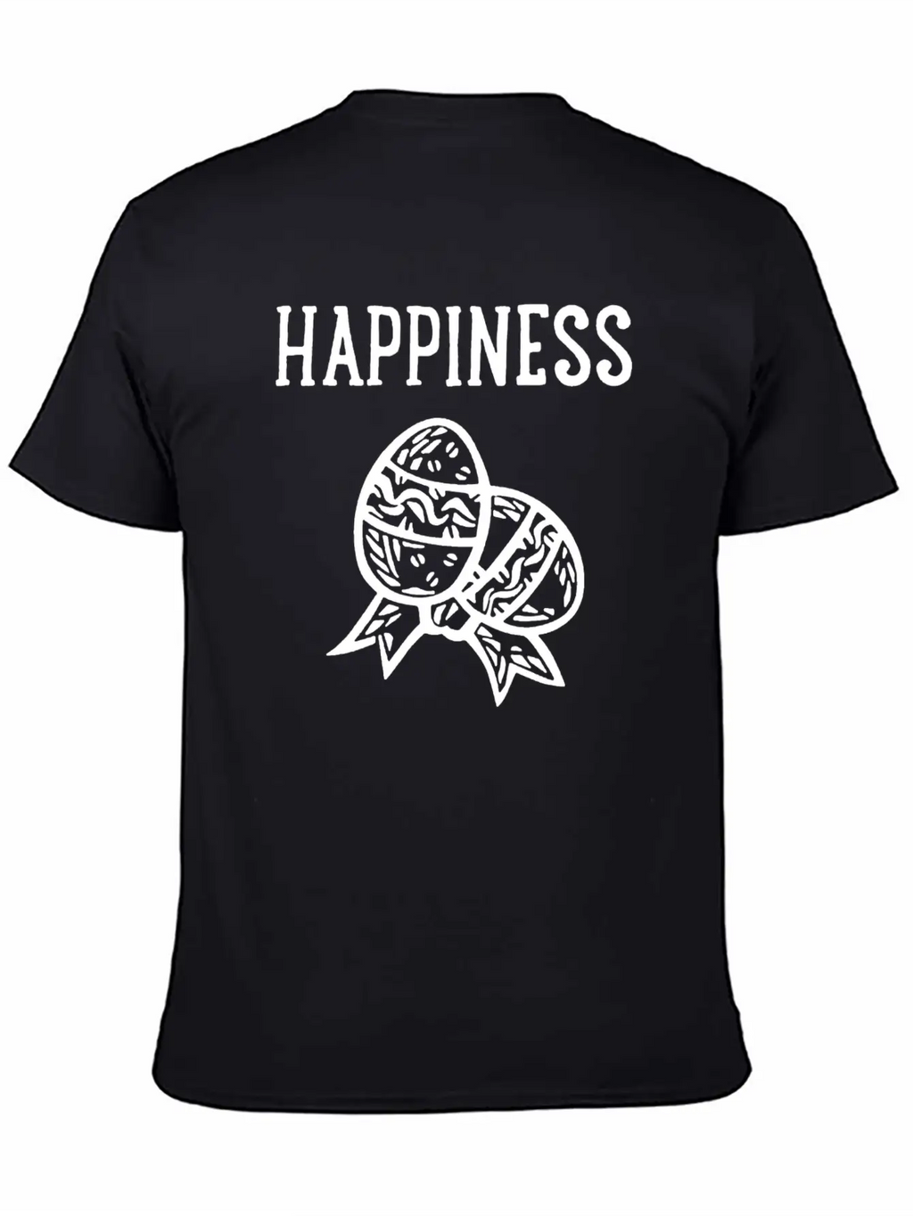 Happiness With Egg Unisex Casual T-Shirt – Clean Design For Daily Comfort