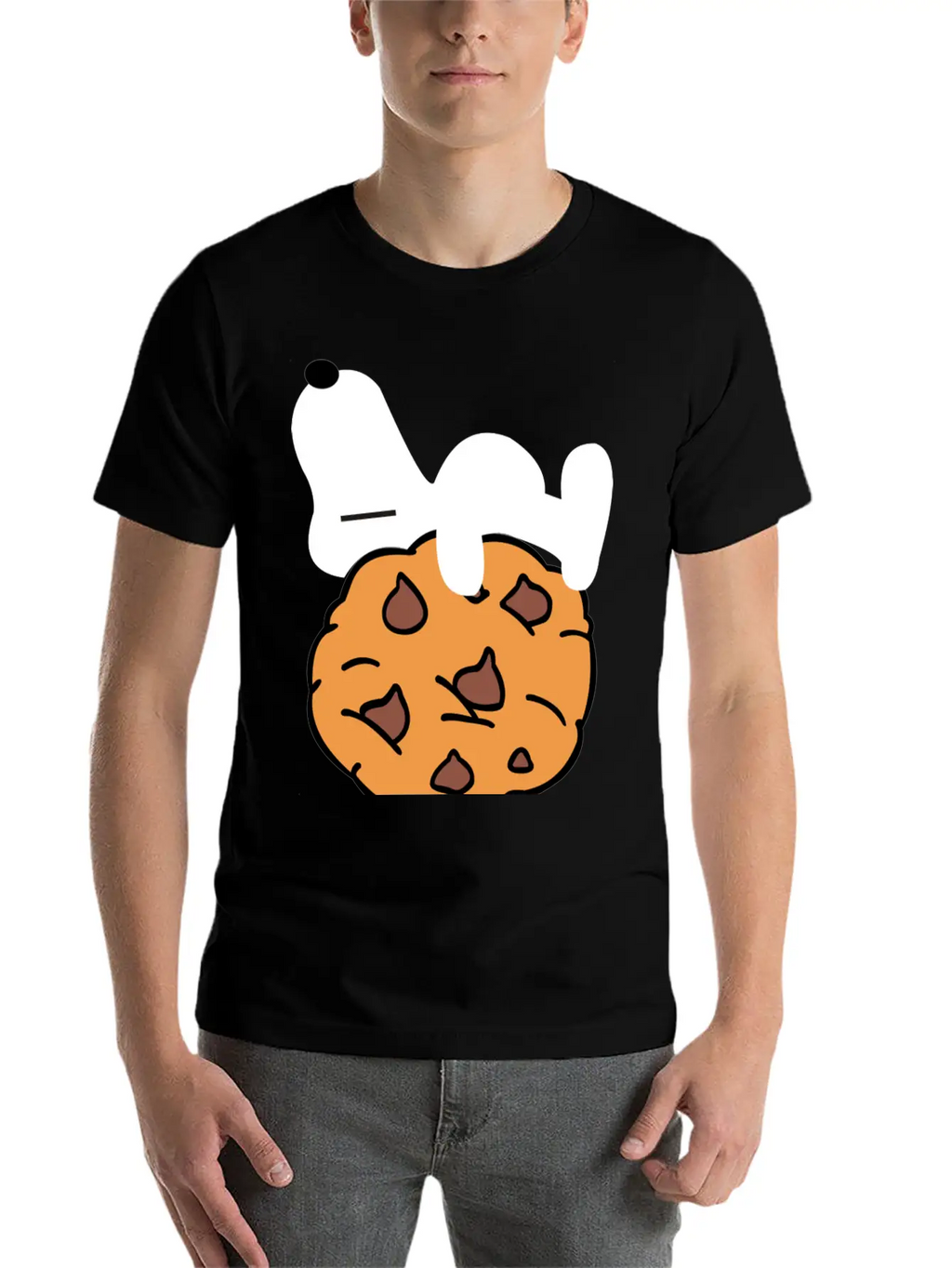 Happy Cookies Unisex Casual T-Shirt – Clean Design For Daily Comfort