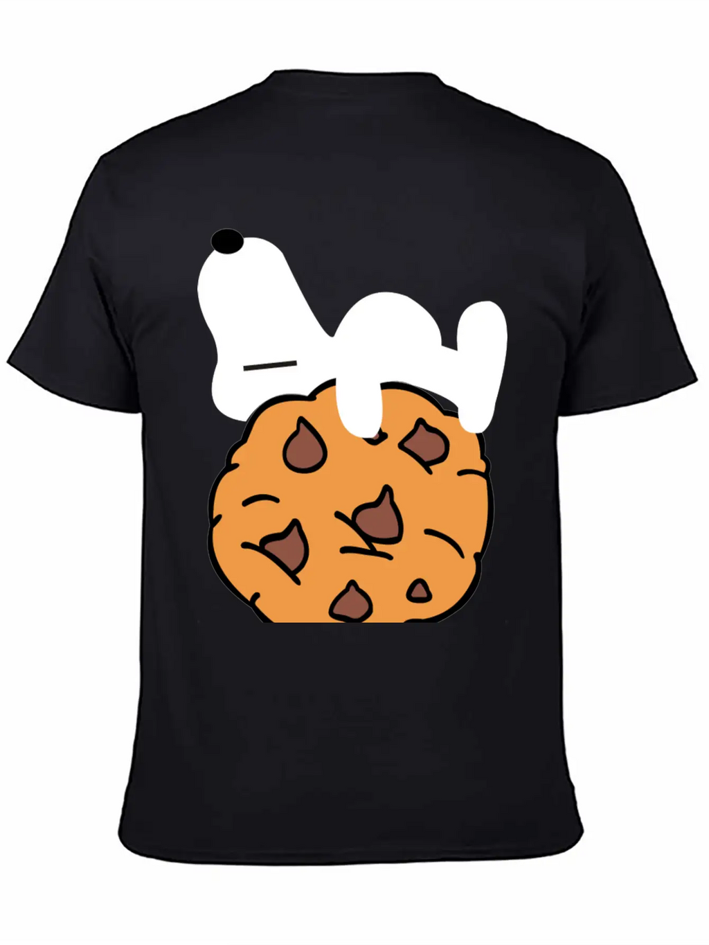 Happy Cookies Unisex Casual T-Shirt – Clean Design For Daily Comfort