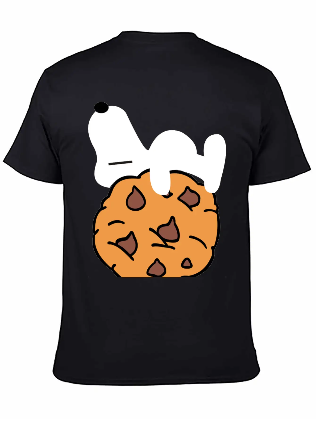 Happy Cookies Unisex Casual T-Shirt – Clean Design For Daily Comfort