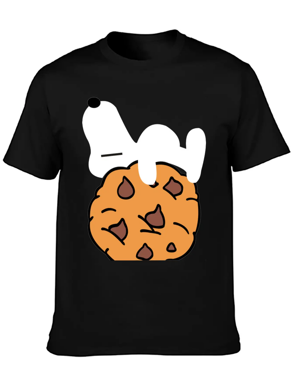Happy Cookies Unisex Casual T-Shirt – Clean Design For Daily Comfort