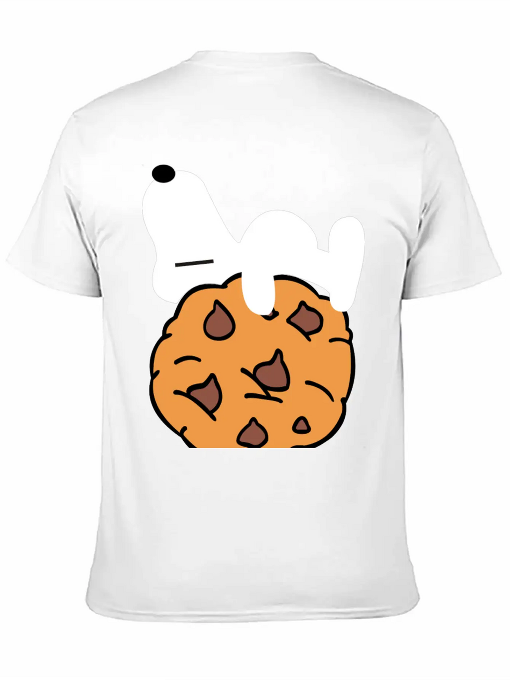 Happy Cookies Unisex Casual T-Shirt – Clean Design For Daily Comfort