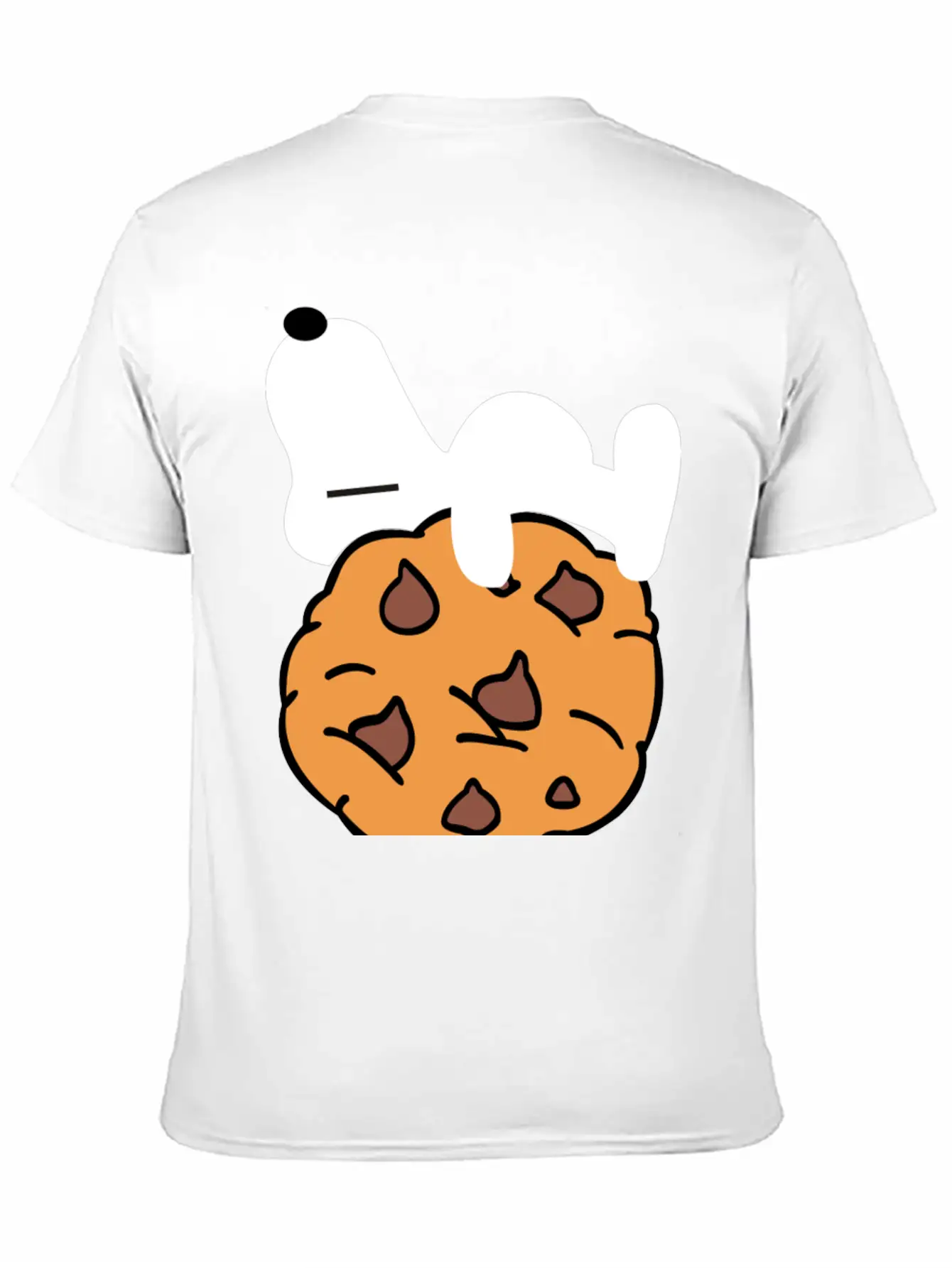 Happy Cookies Unisex Casual T-Shirt – Clean Design For Daily Comfort