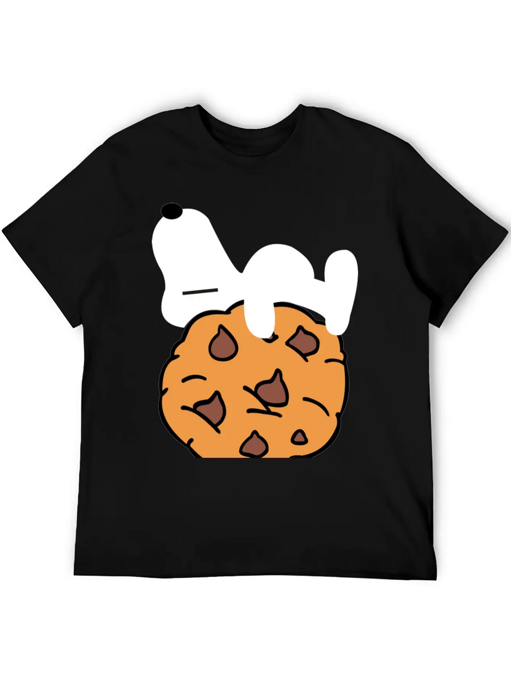Happy Cookies Unisex Casual T-Shirt – Clean Design For Daily Comfort