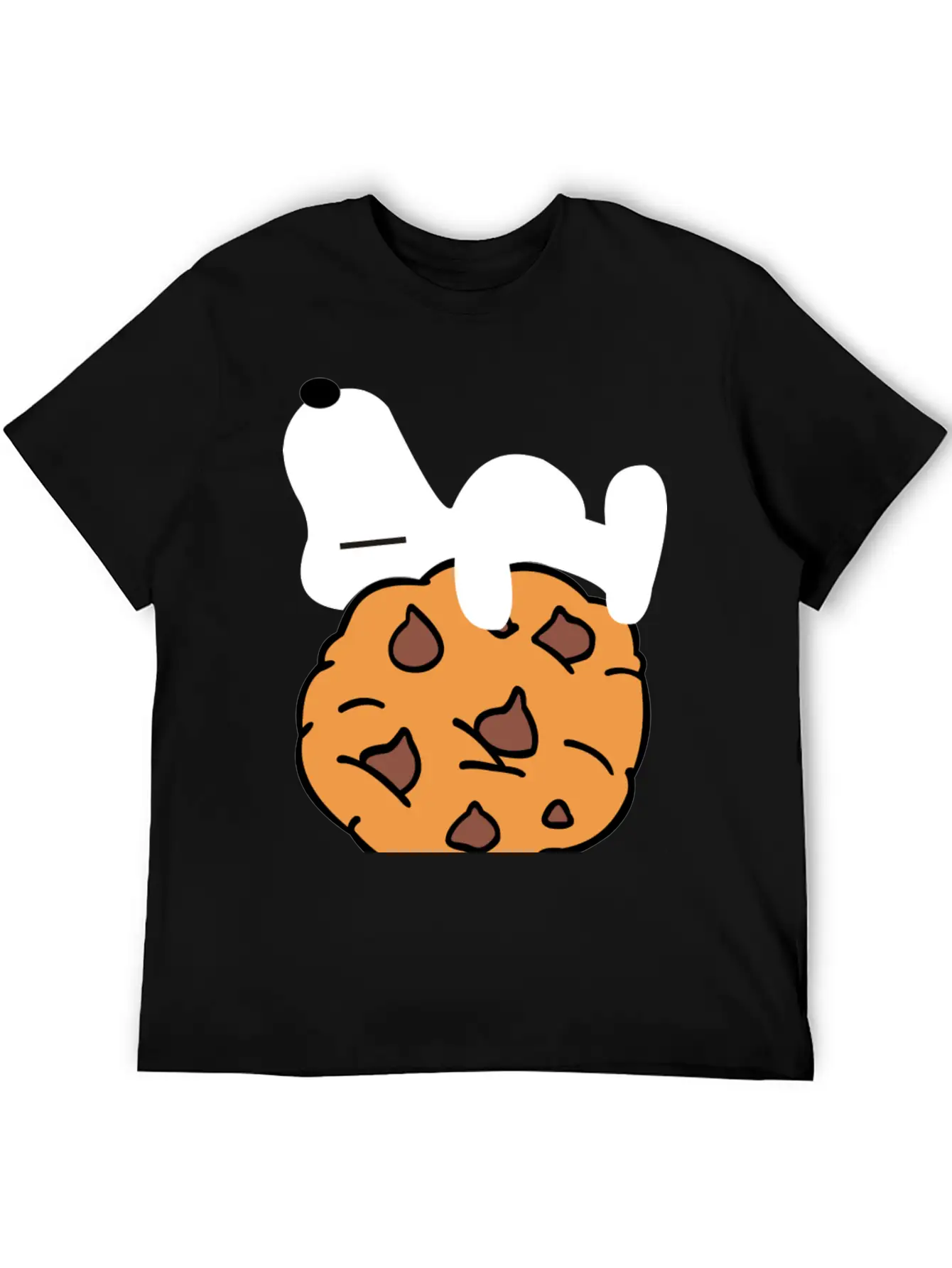Happy Cookies Unisex Casual T-Shirt – Clean Design For Daily Comfort