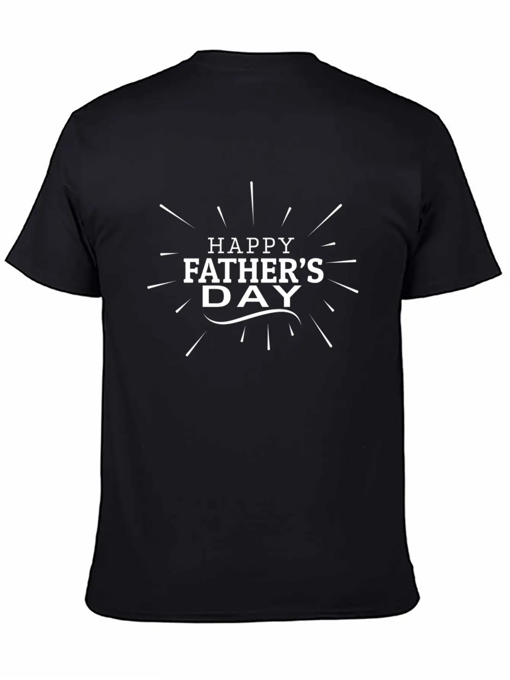 Happy Fathers Day Unisex Casual T-Shirt – Clean Design For Daily Comfort