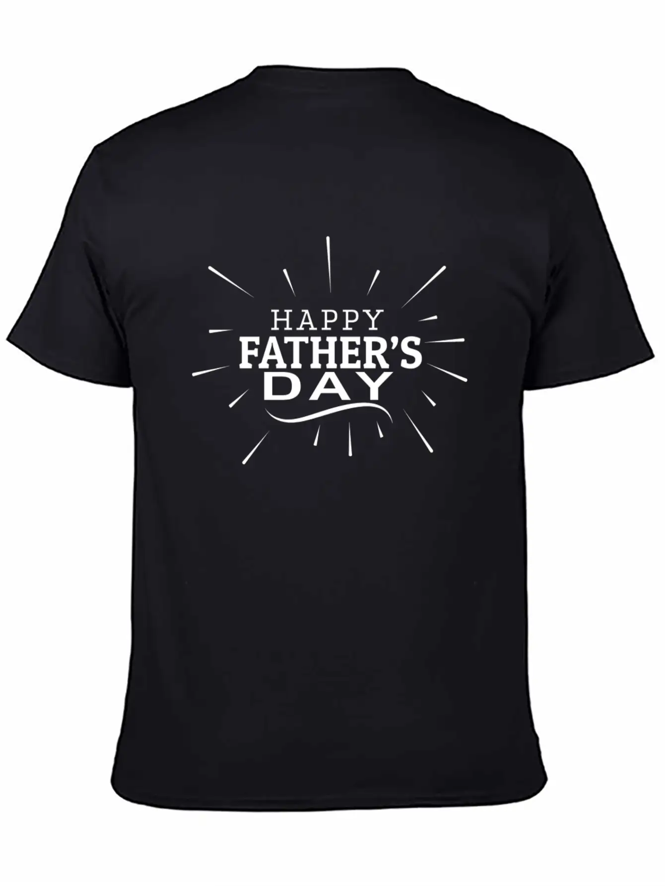 Happy Fathers Day Unisex Casual T-Shirt – Clean Design For Daily Comfort