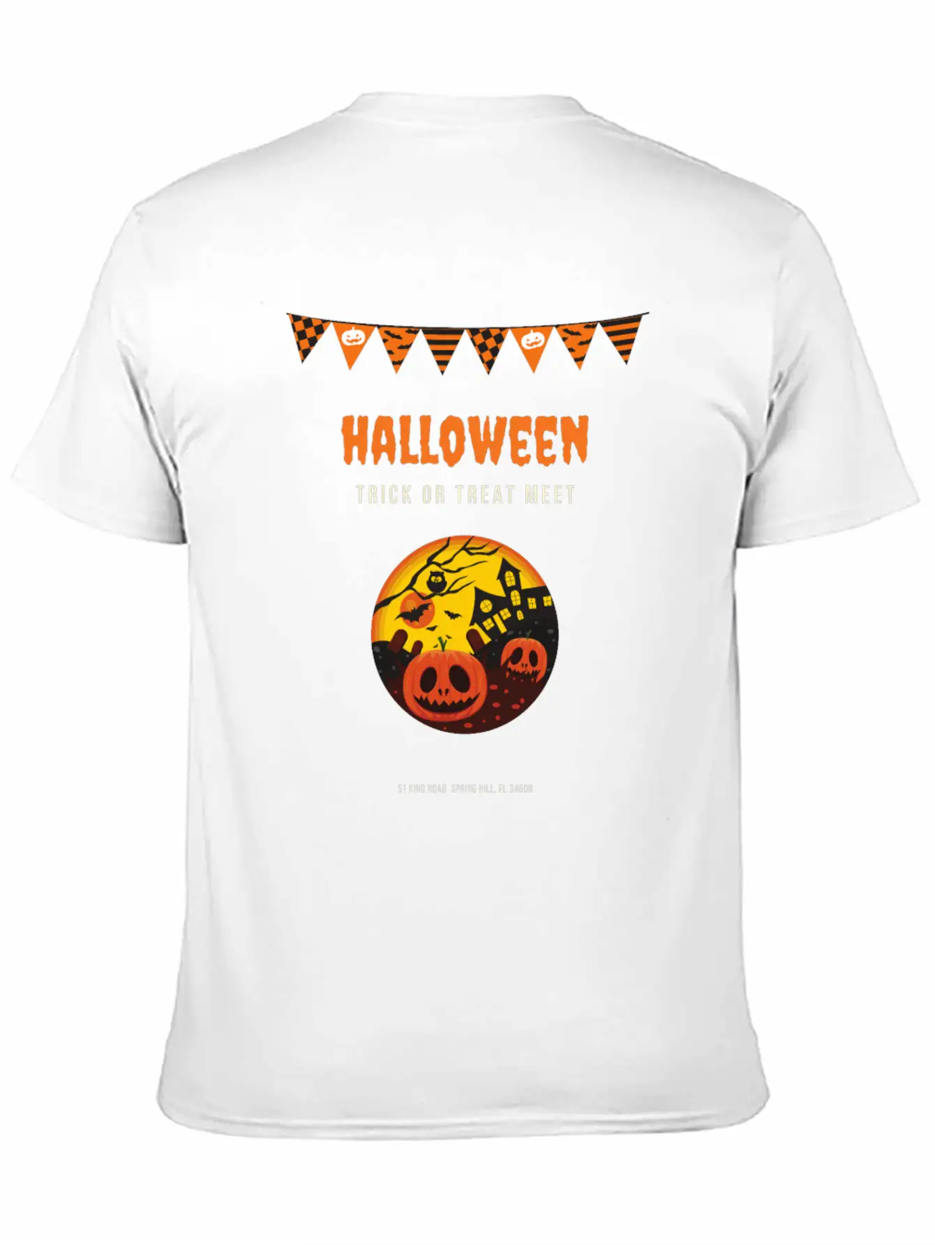 Happy Halloween Essential Cotton Tee For Daily Outfits – Unisex Style