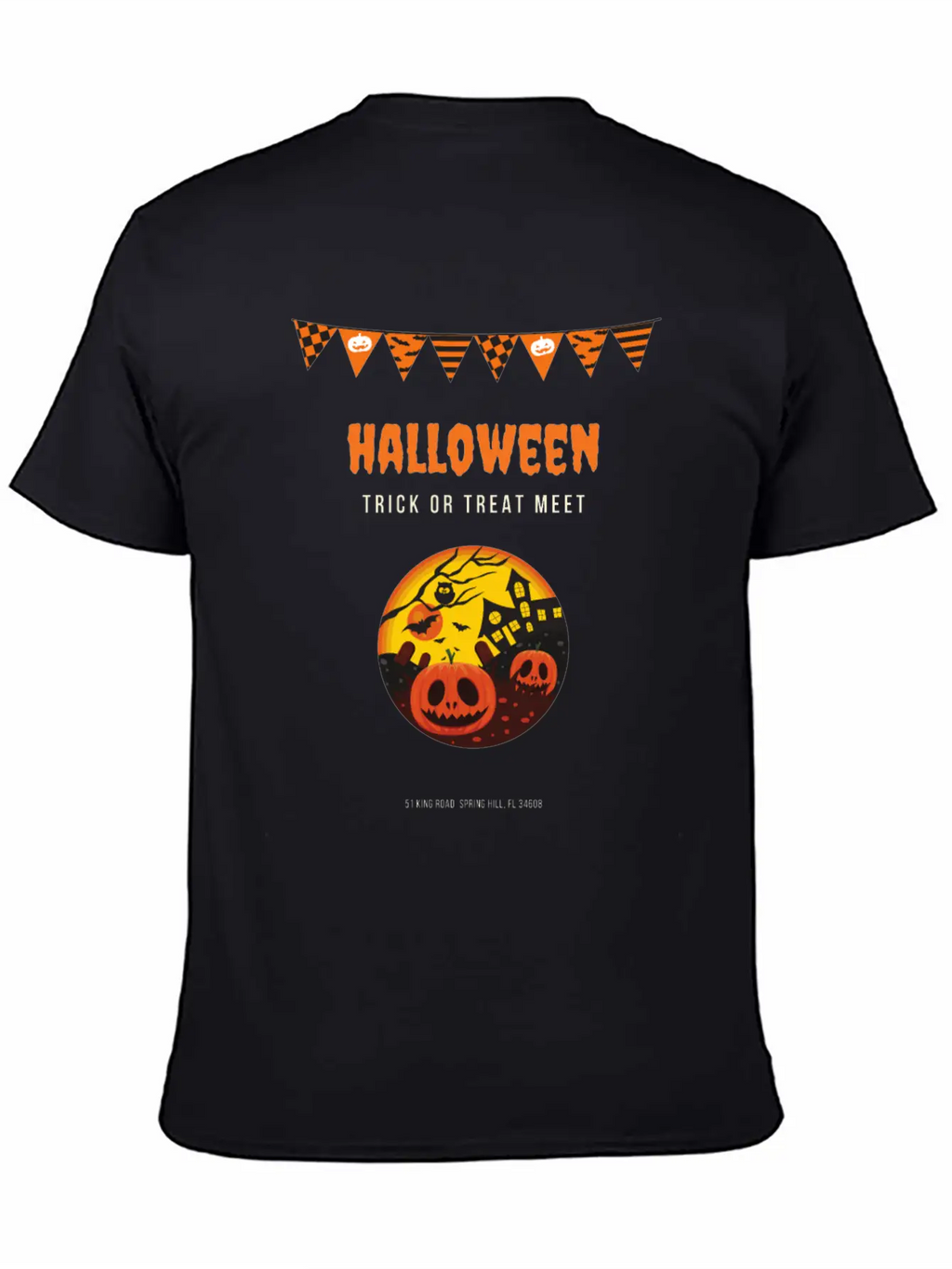 Happy Halloween Essential Cotton Tee For Daily Outfits – Unisex Style