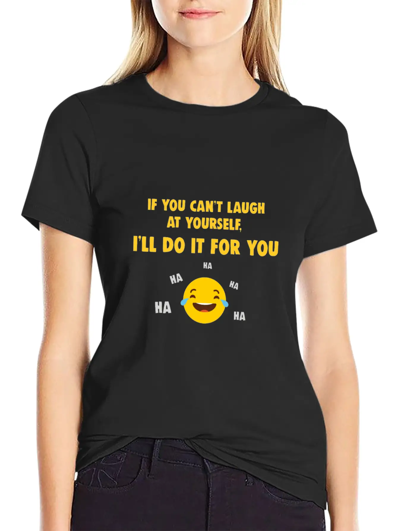 Happy Laughter Human Happiness Lover Unisex Casual T-Shirt – Clean Design For Daily Comfort
