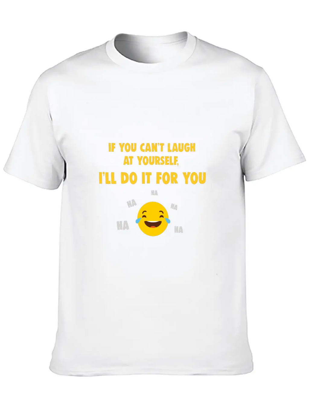 Happy Laughter Human Happiness Lover Unisex Casual T-Shirt – Clean Design For Daily Comfort