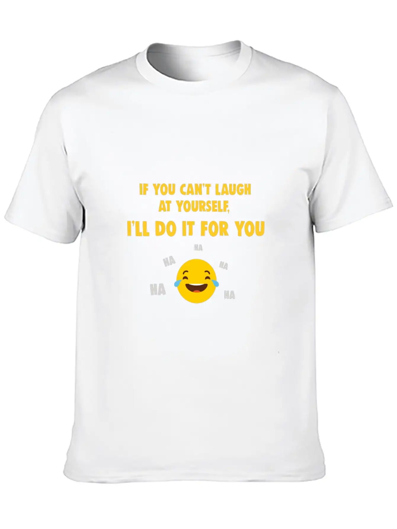 Happy Laughter Human Happiness Lover Unisex Casual T-Shirt – Clean Design For Daily Comfort