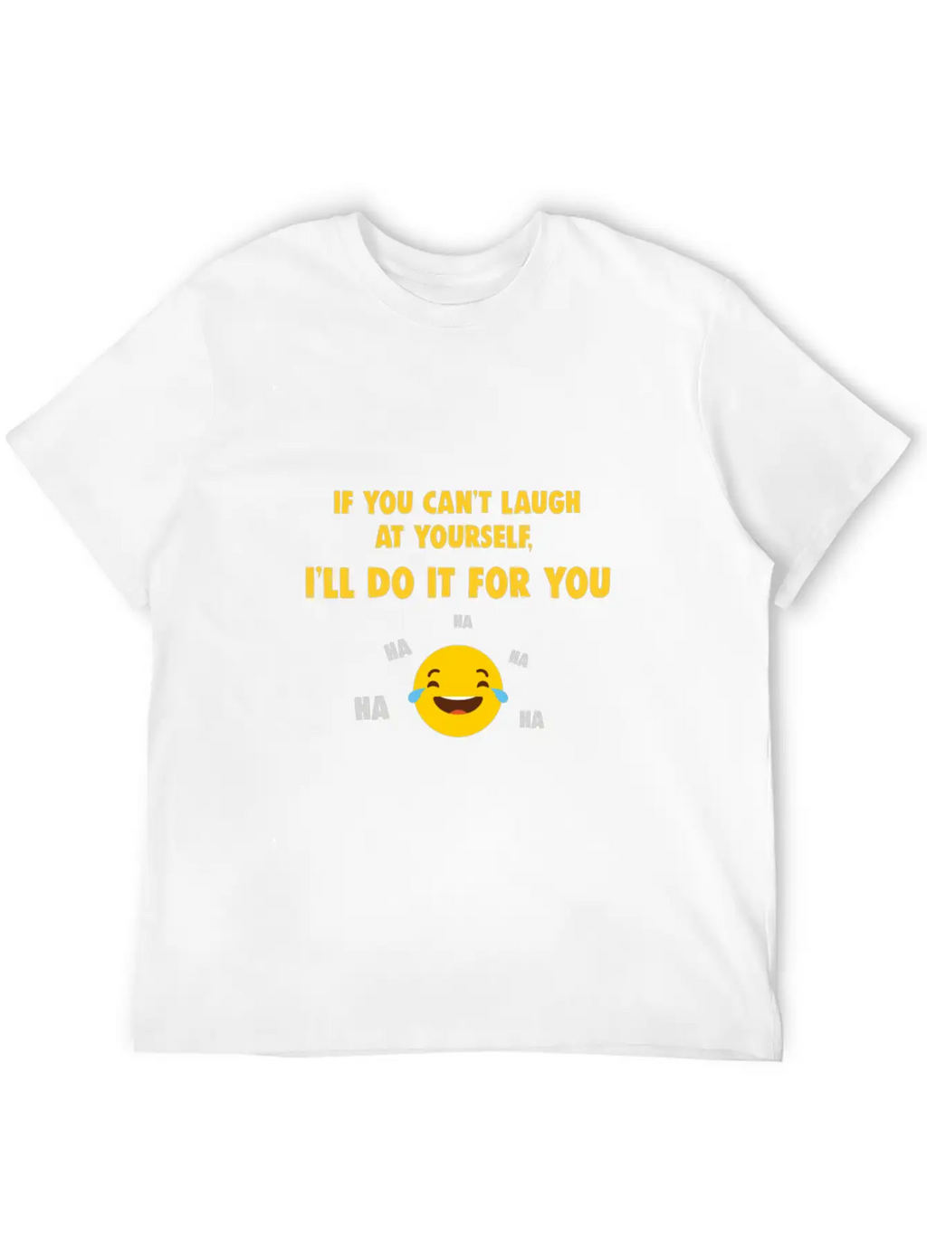 Happy Laughter Human Happiness Lover Unisex Casual T-Shirt – Clean Design For Daily Comfort