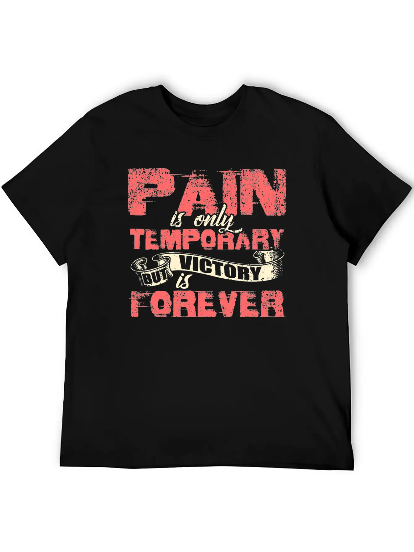 Happy Luck Positive Motivation Love Freedom Gift Stylish Everyday T-Shirt – Unisex Basic Cotton Tee