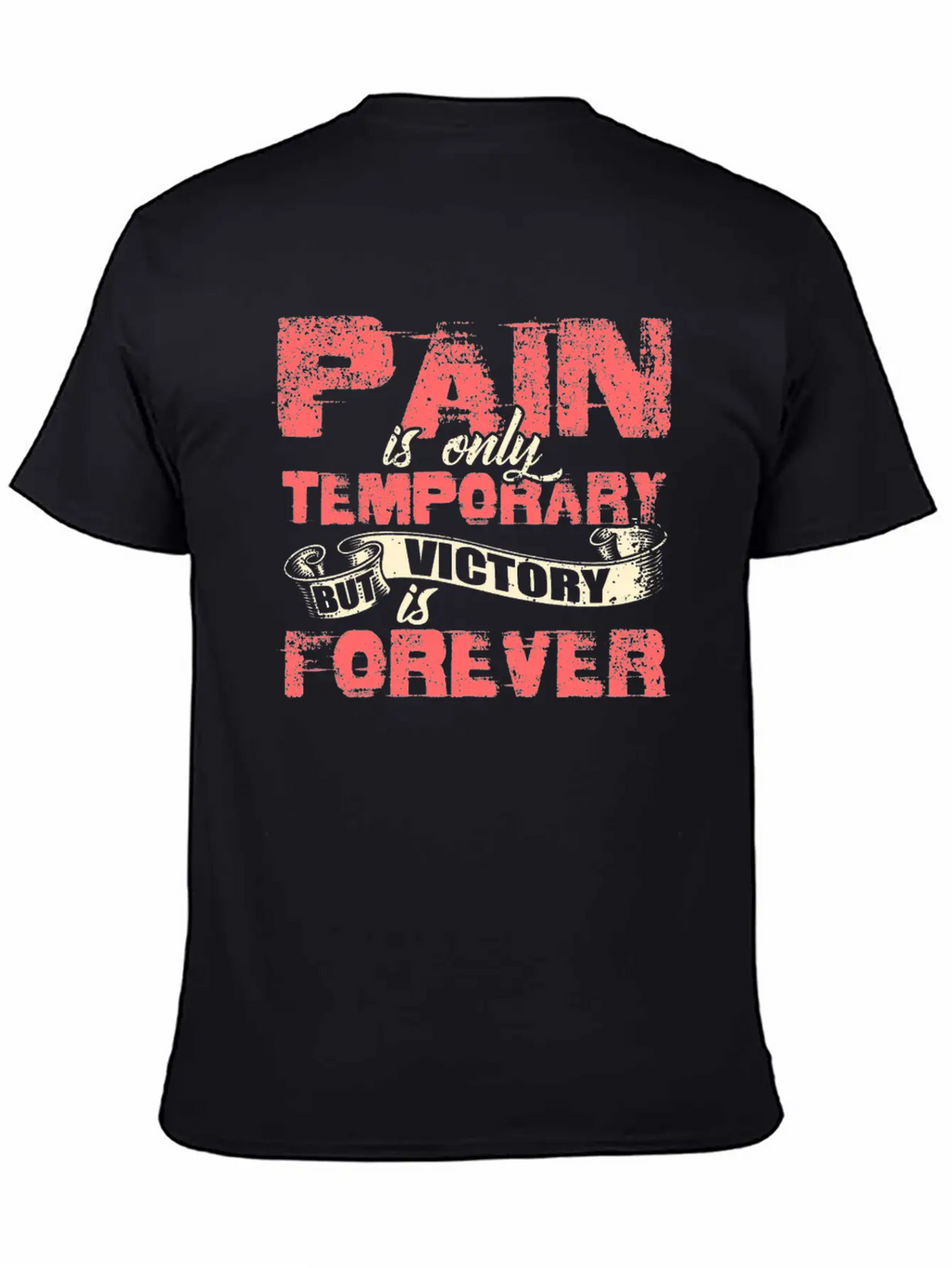 Happy Luck Positive Motivation Love Freedom Gift Stylish Everyday T-Shirt – Unisex Basic Cotton Tee