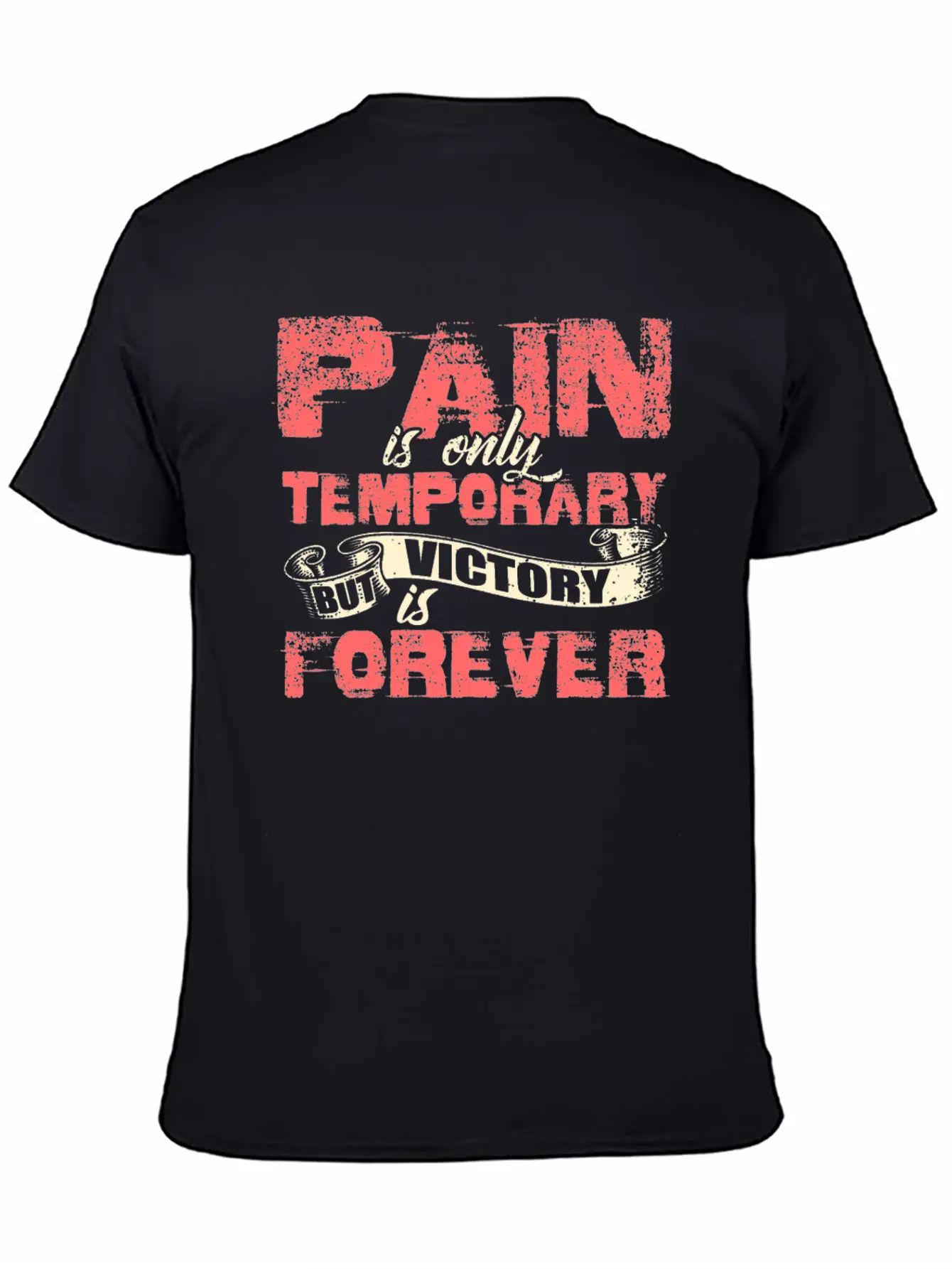 Happy Luck Positive Motivation Love Freedom Gift Stylish Everyday T-Shirt – Unisex Basic Cotton Tee