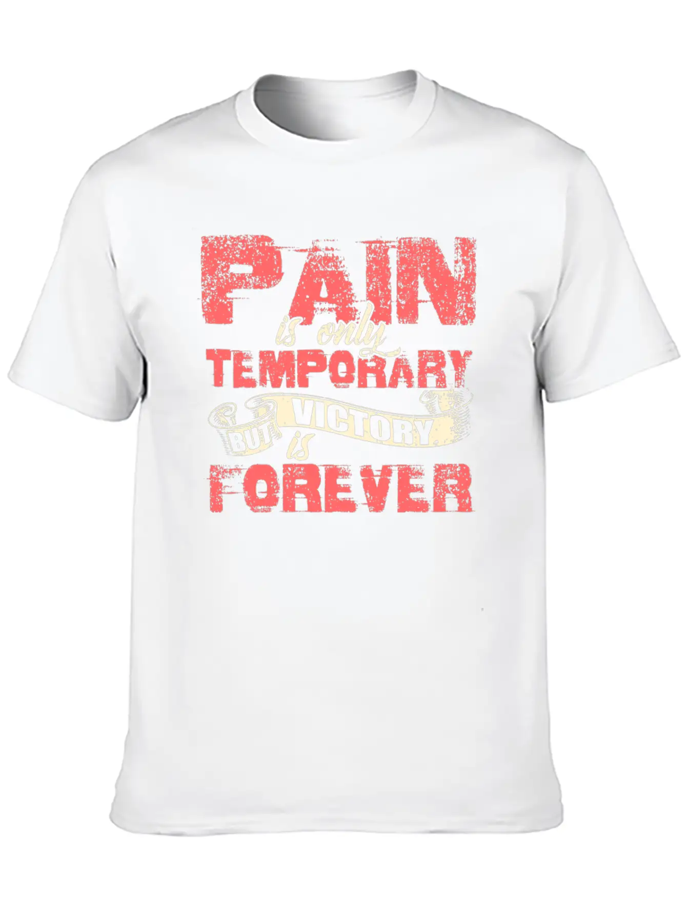 Happy Luck Positive Motivation Love Freedom Gift Stylish Everyday T-Shirt – Unisex Basic Cotton Tee