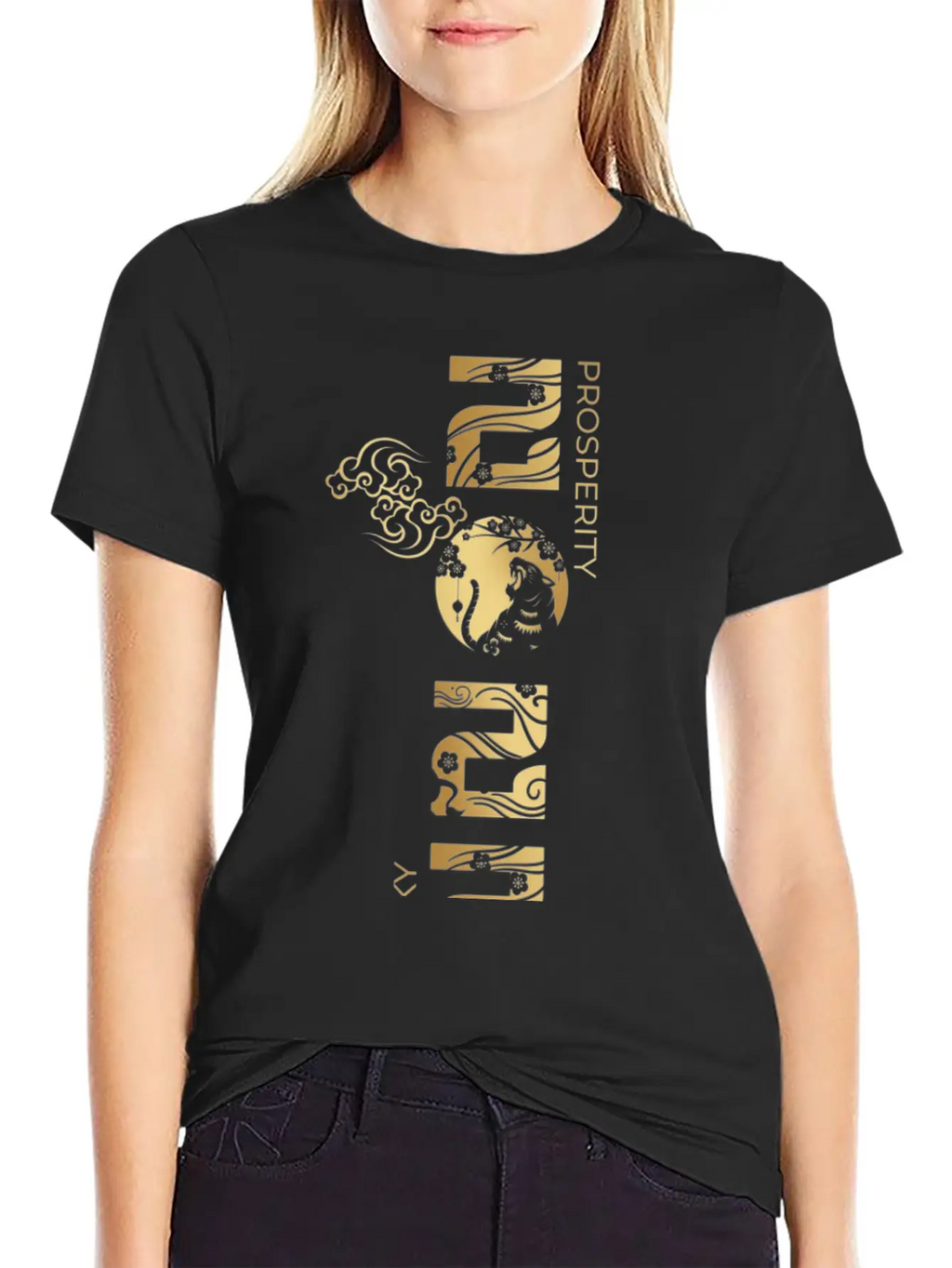 Happy Lunar New Year 2022 Breathable Soft Cotton T-Shirt – Timeless Casual Look