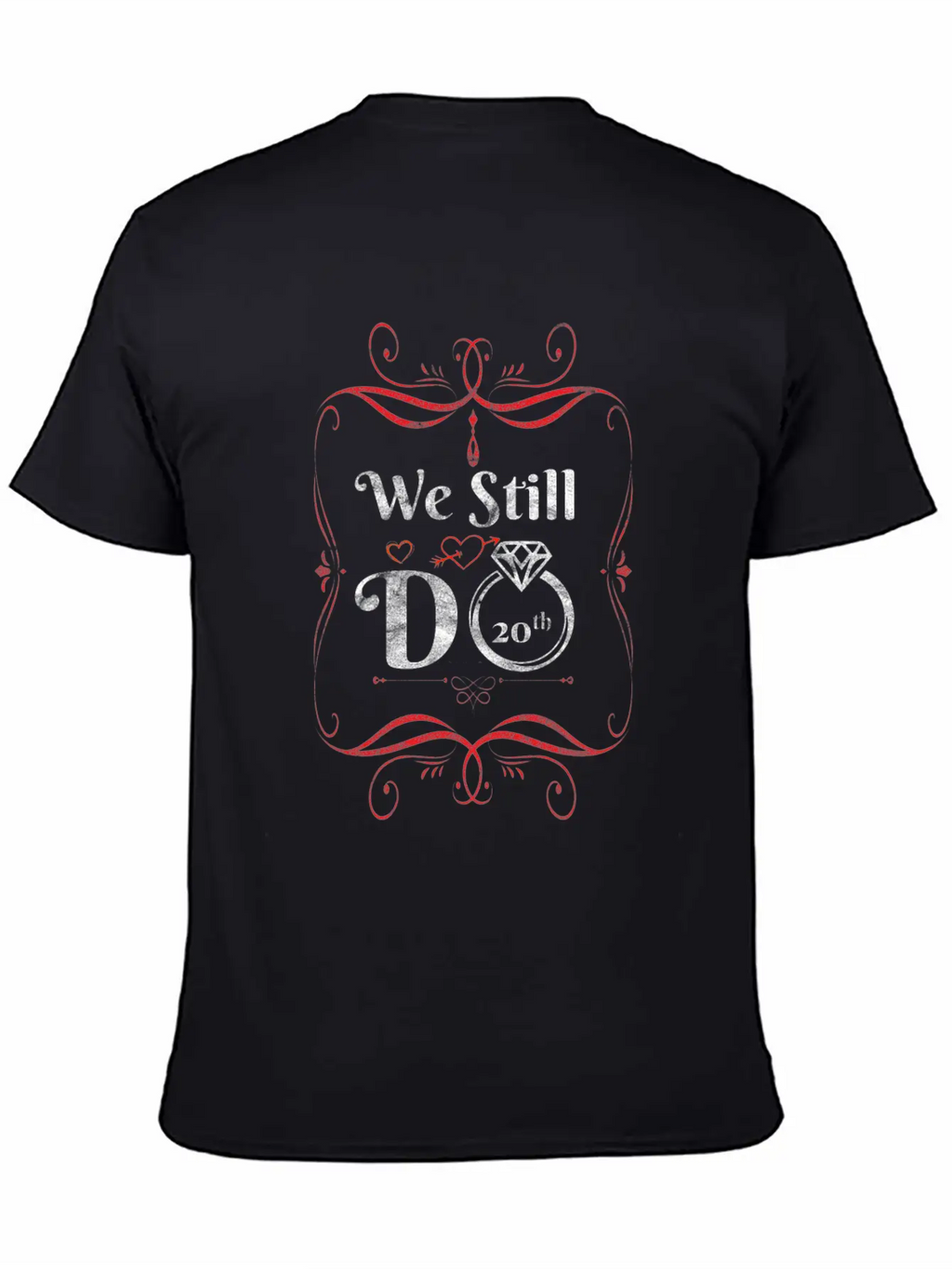 Happy Married And Forever Happy Unisex Casual T-Shirt – Clean Design For Daily Comfort