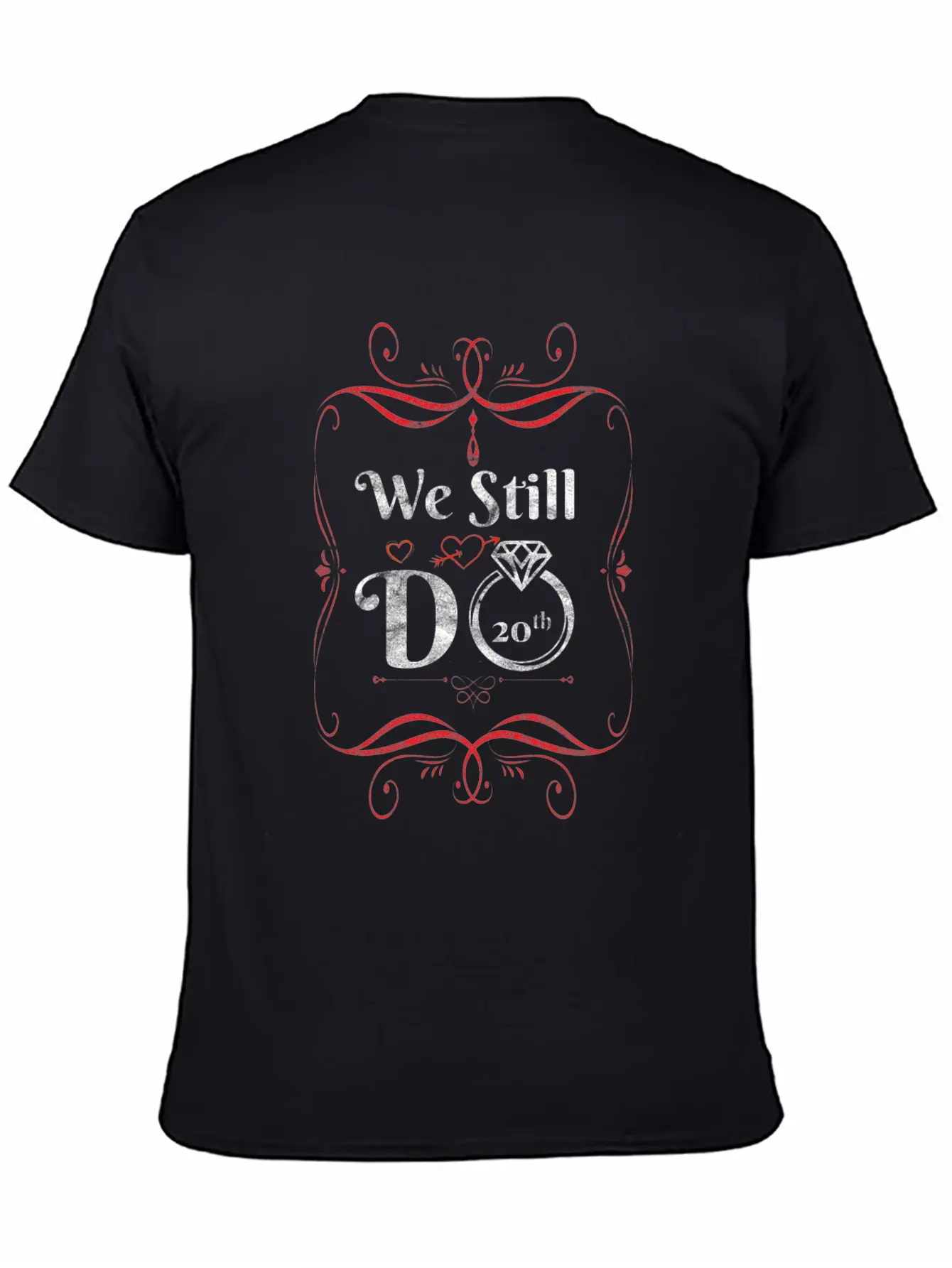 Happy Married And Forever Happy Unisex Casual T-Shirt – Clean Design For Daily Comfort