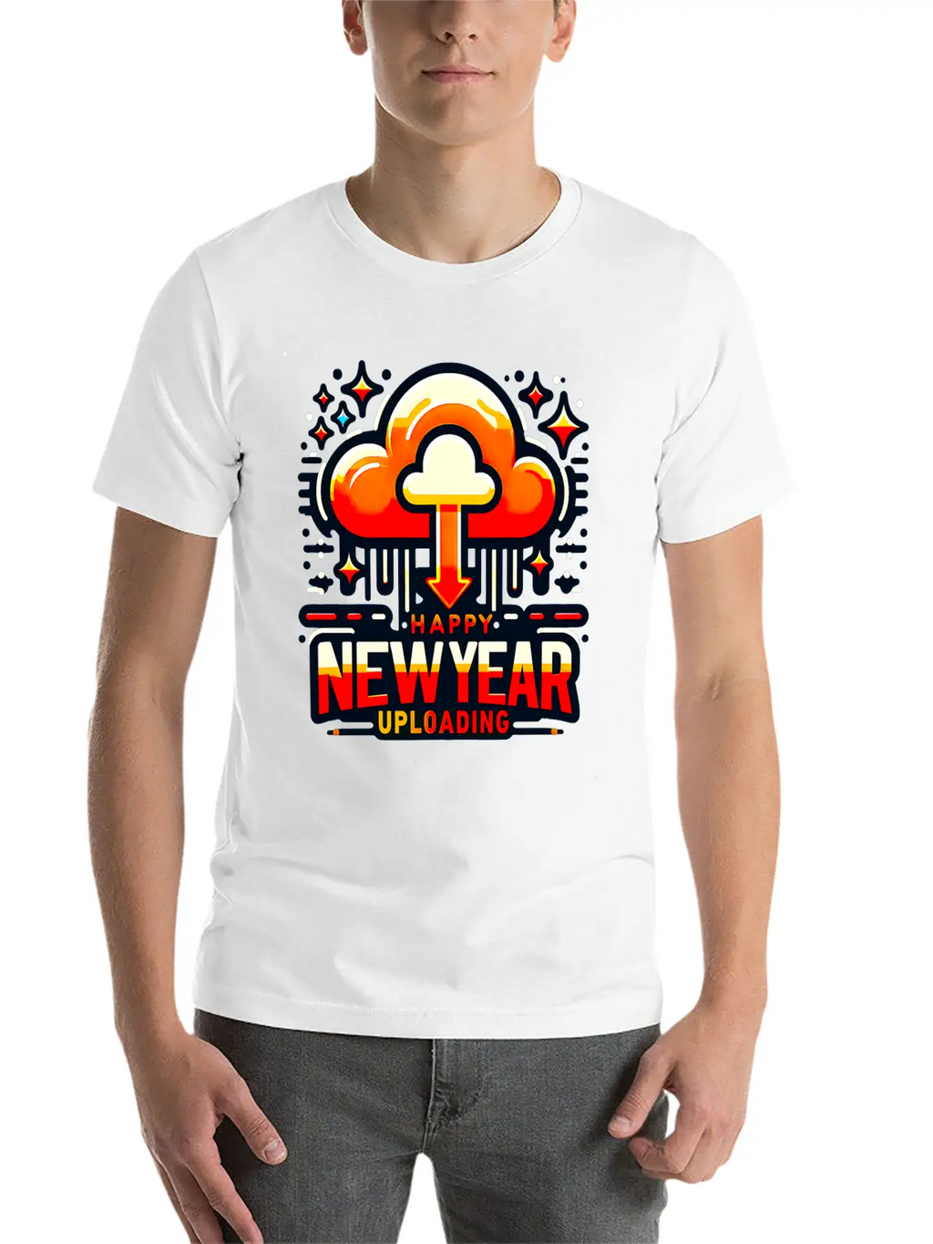 Happy New Year Celebration Countdown Unisex Casual T-Shirt – Clean Design For Daily Comfort