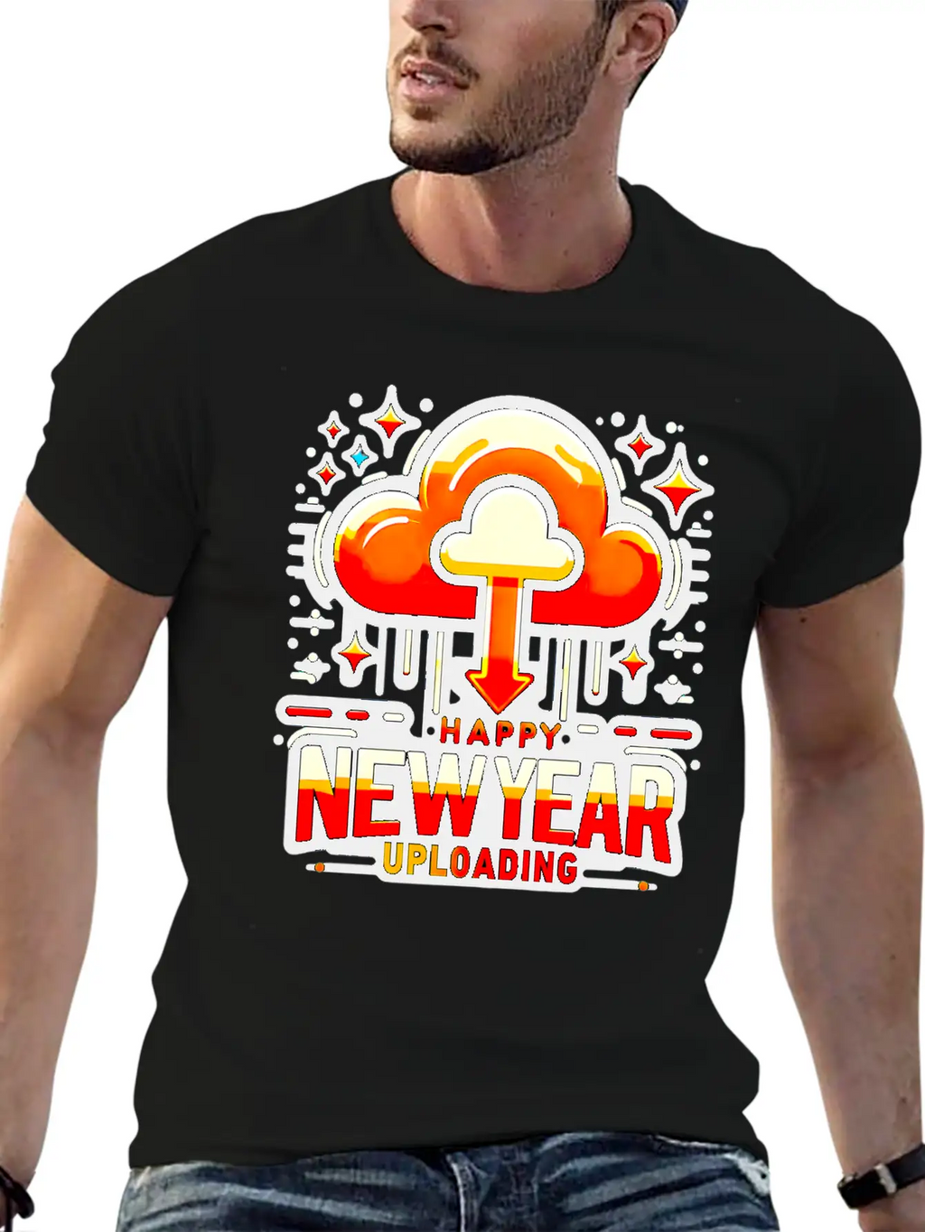 Happy New Year Celebration Countdown Unisex Casual T-Shirt – Clean Design For Daily Comfort