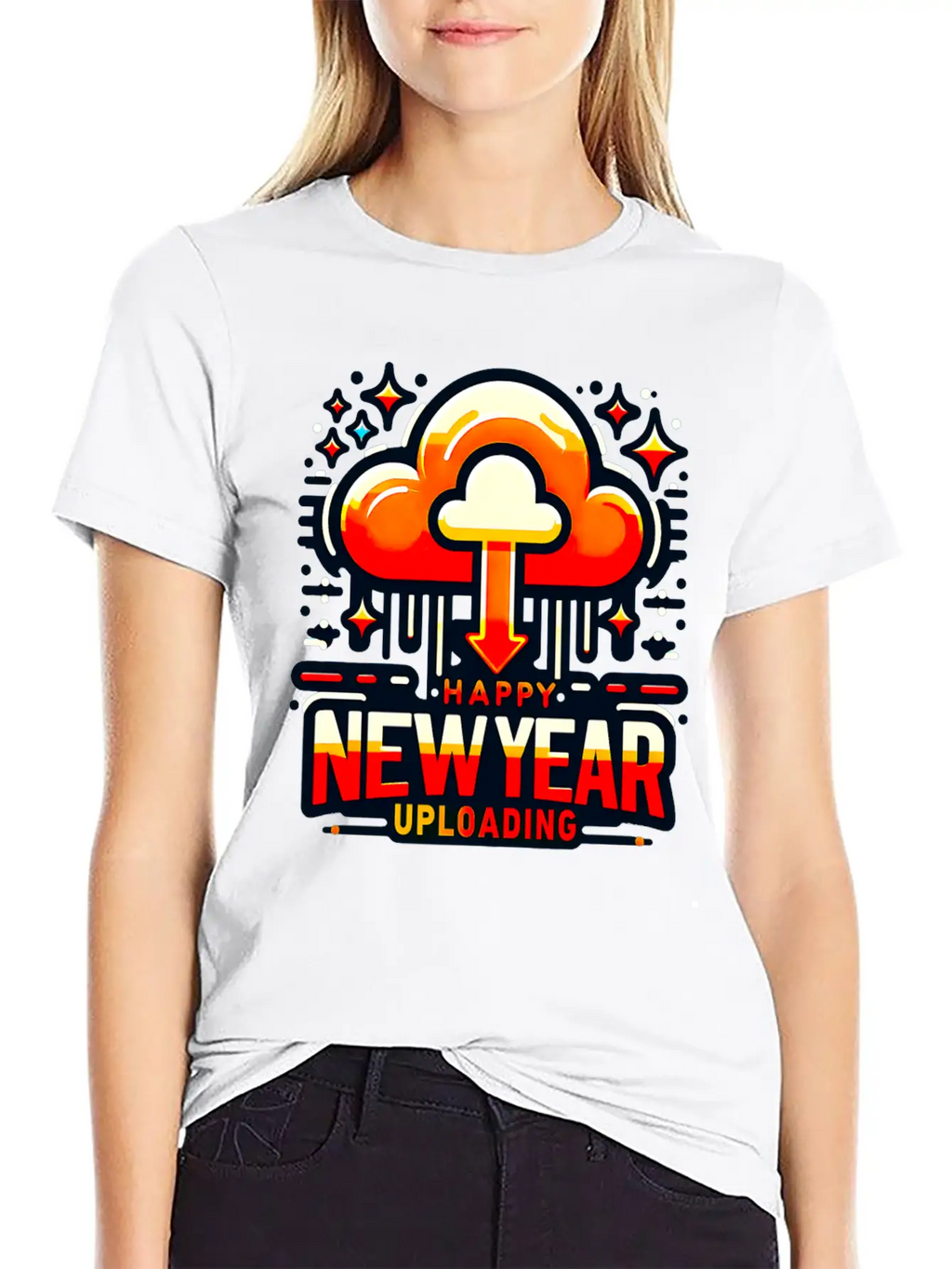 Happy New Year Celebration Countdown Unisex Casual T-Shirt – Clean Design For Daily Comfort