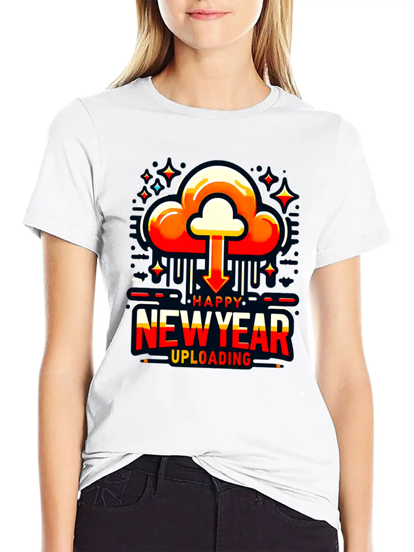 Happy New Year Celebration Countdown Unisex Casual T-Shirt – Clean Design For Daily Comfort