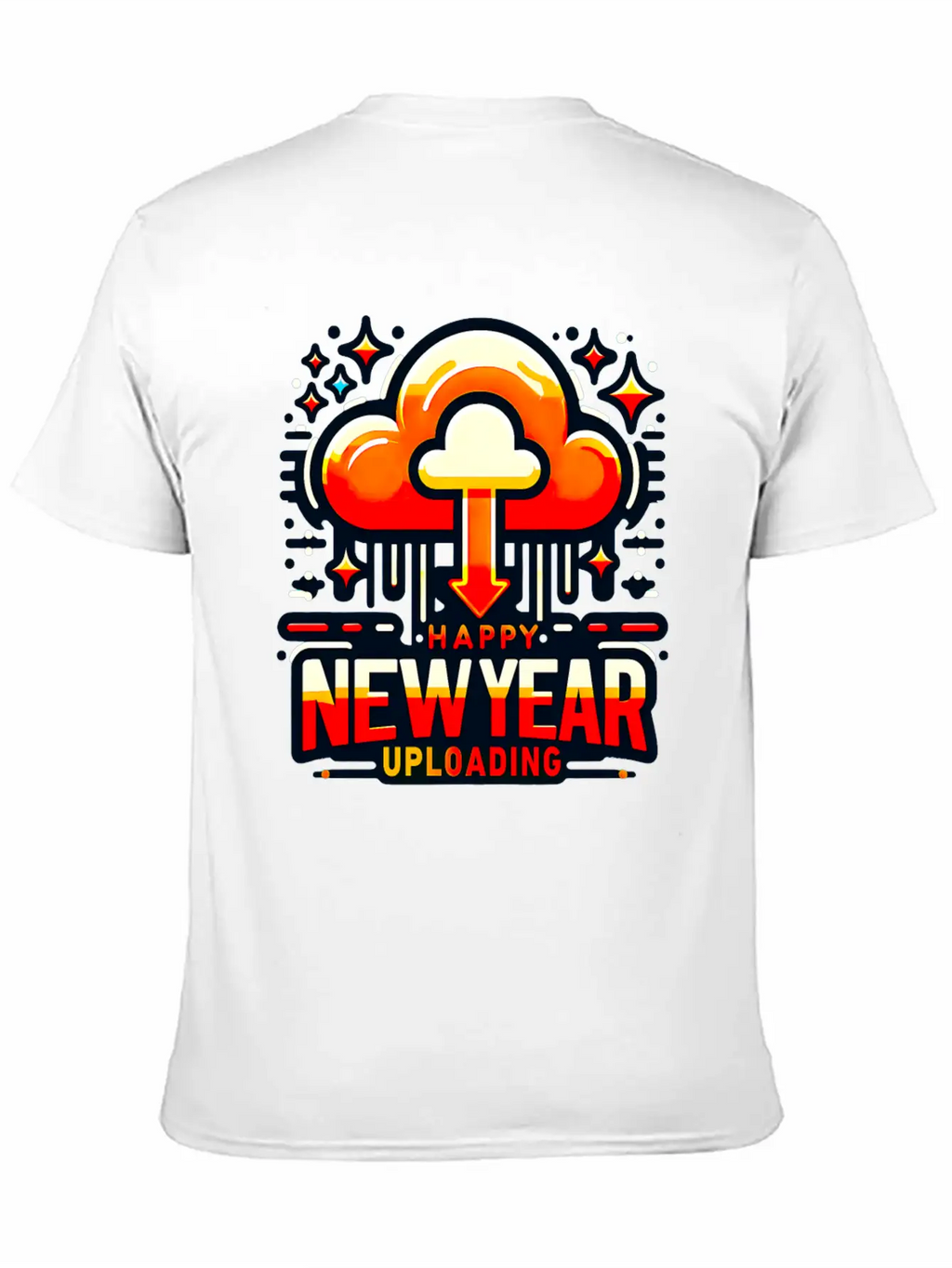 Happy New Year Celebration Countdown Unisex Casual T-Shirt – Clean Design For Daily Comfort