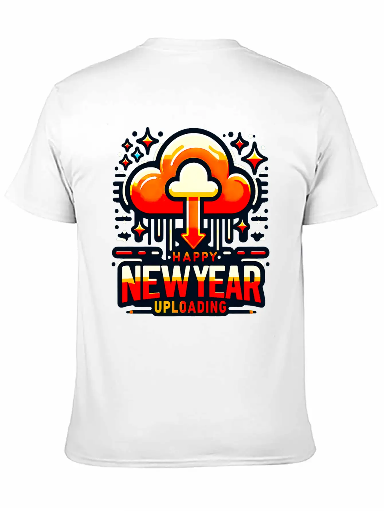 Happy New Year Celebration Countdown Unisex Casual T-Shirt – Clean Design For Daily Comfort
