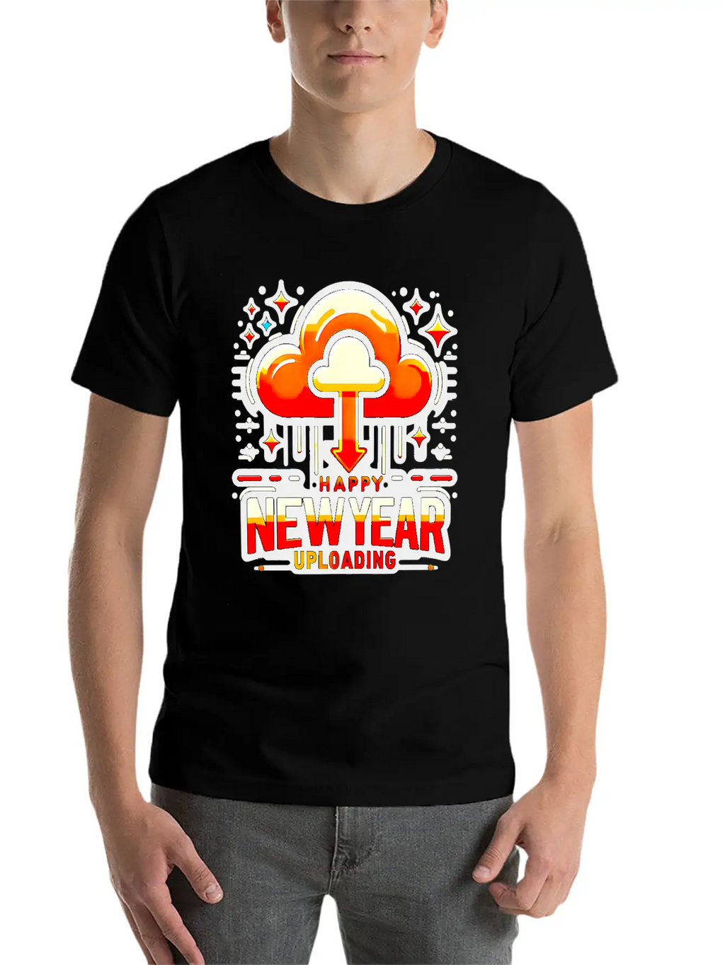 Happy New Year Celebration Countdown Unisex Casual T-Shirt – Clean Design For Daily Comfort