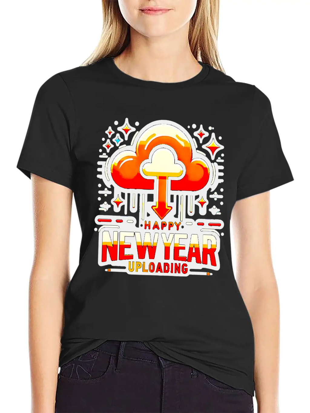 Happy New Year Celebration Countdown Unisex Casual T-Shirt – Clean Design For Daily Comfort