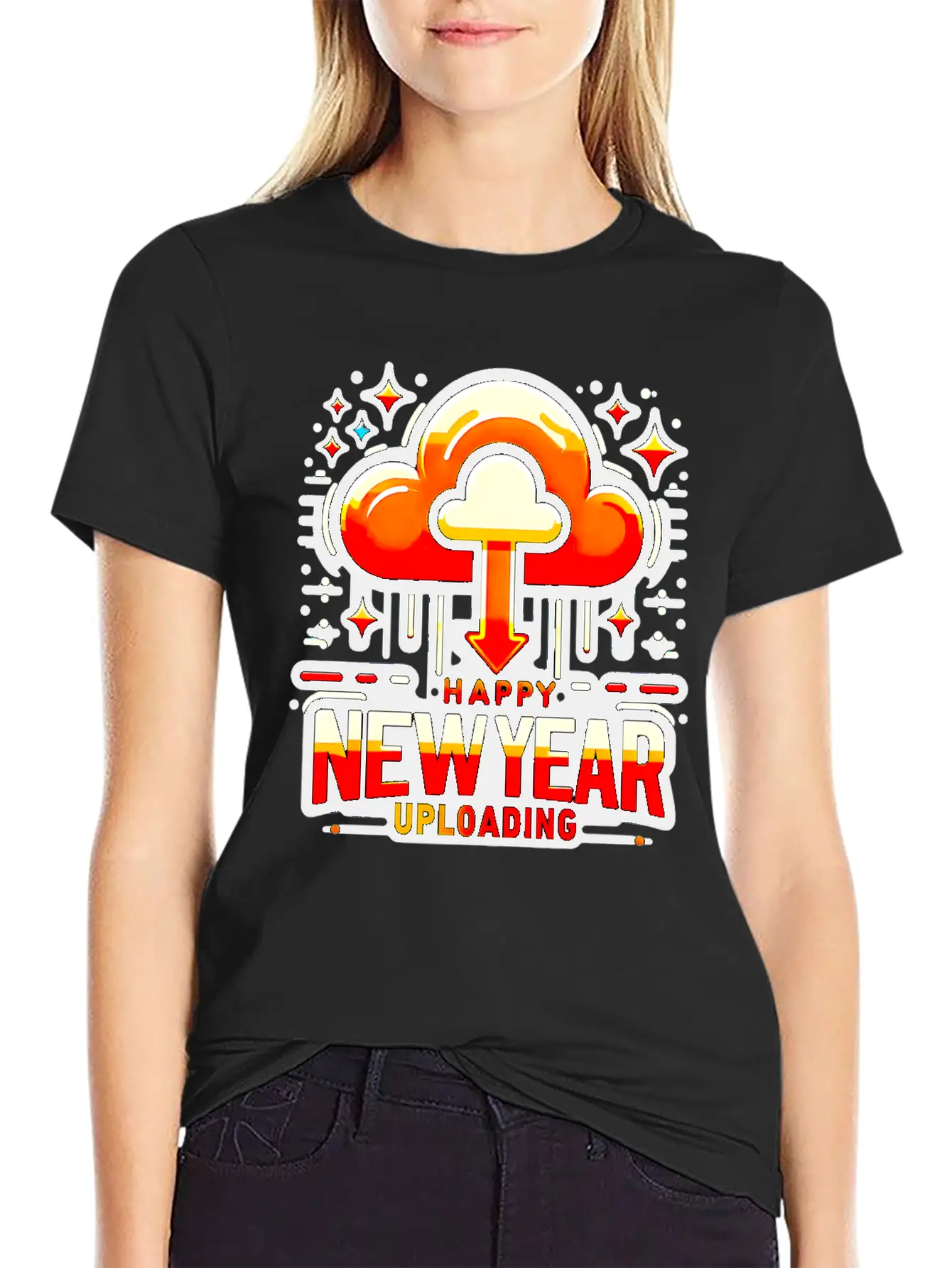 Happy New Year Celebration Countdown Unisex Casual T-Shirt – Clean Design For Daily Comfort