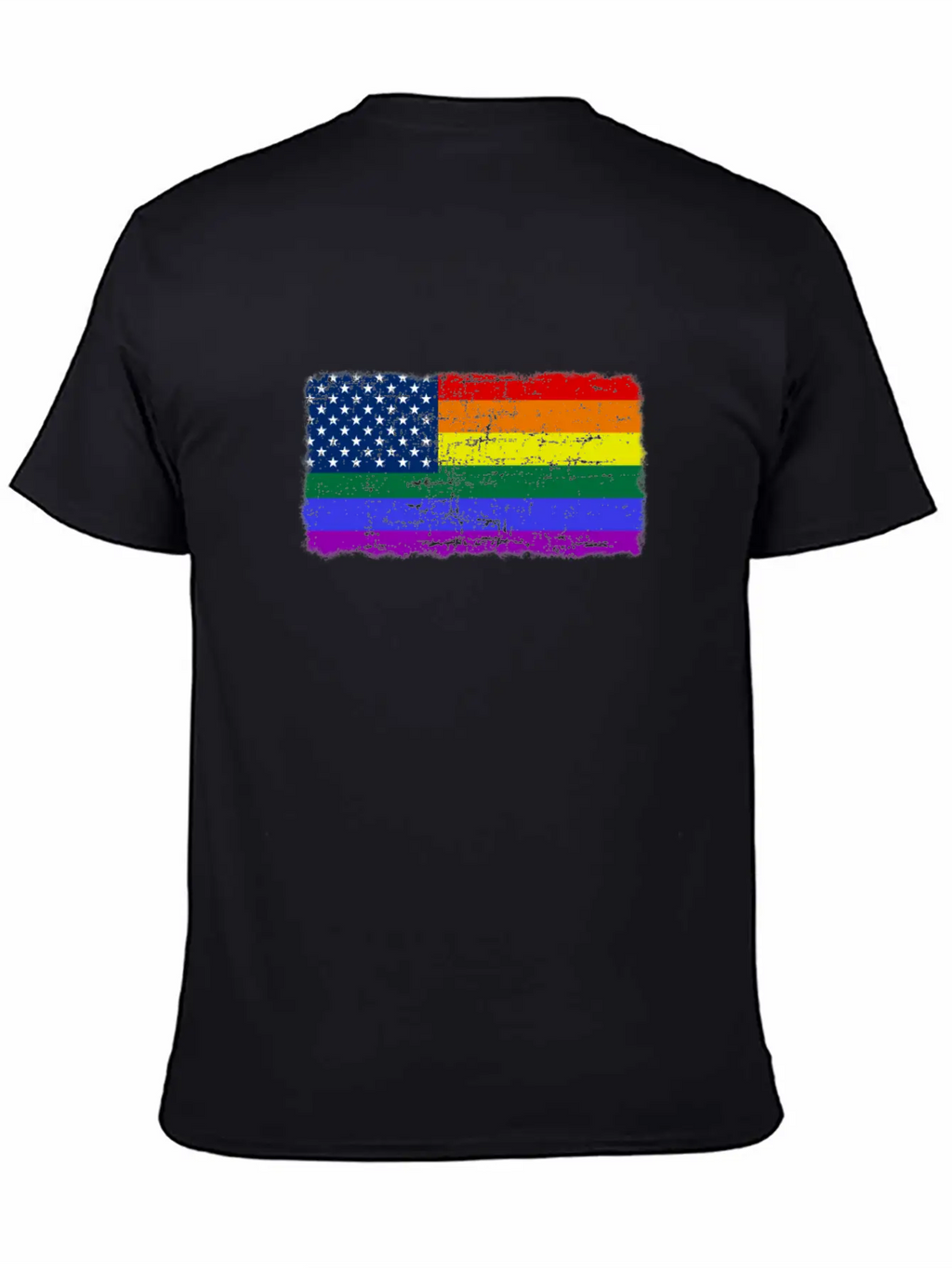 Happy Pride Month Gay Pride LGBTQI+ Rainbow Flag Unisex Casual T-Shirt – Clean Design For Daily Comfort